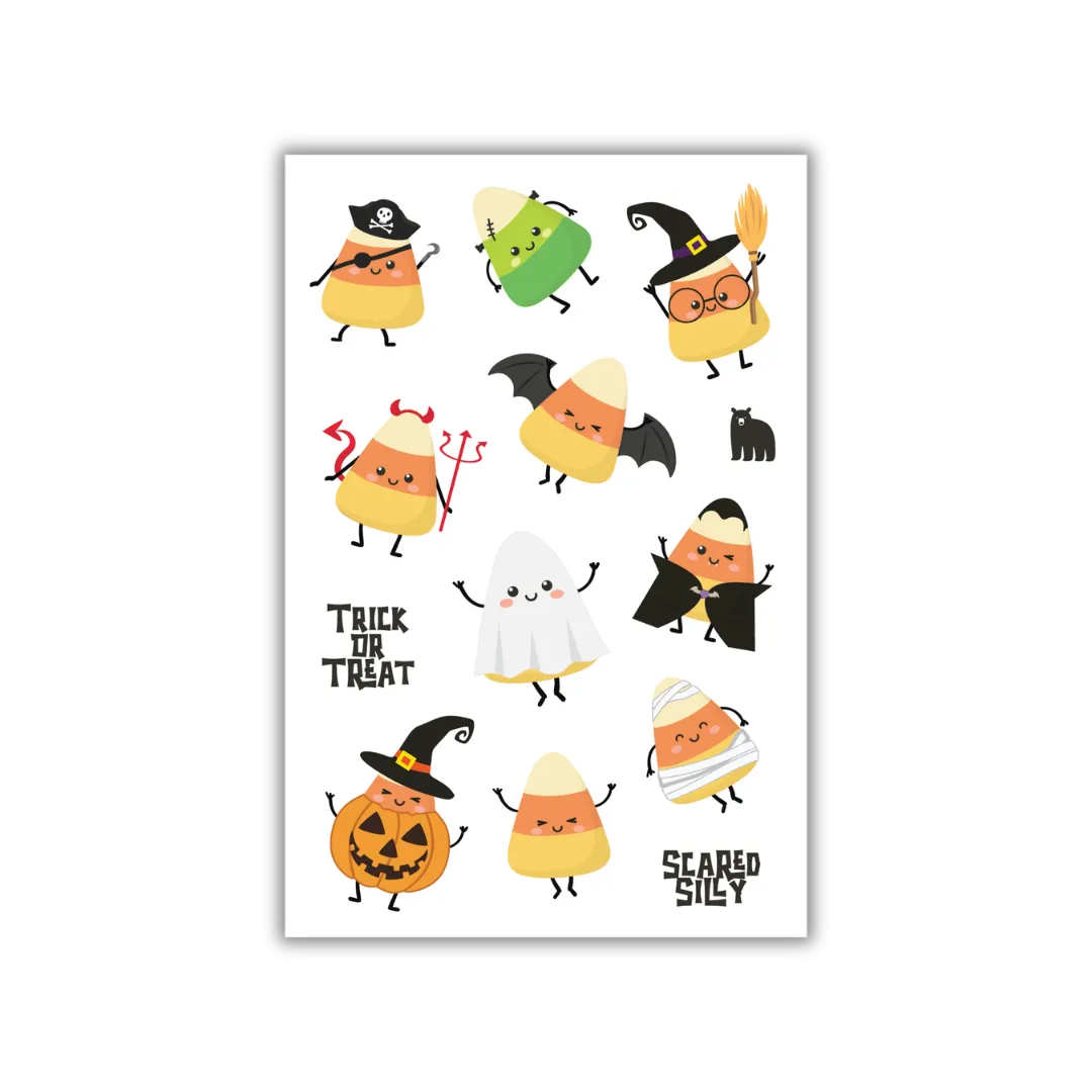 Candy Corn Cuties - Four Bears Sticker Club