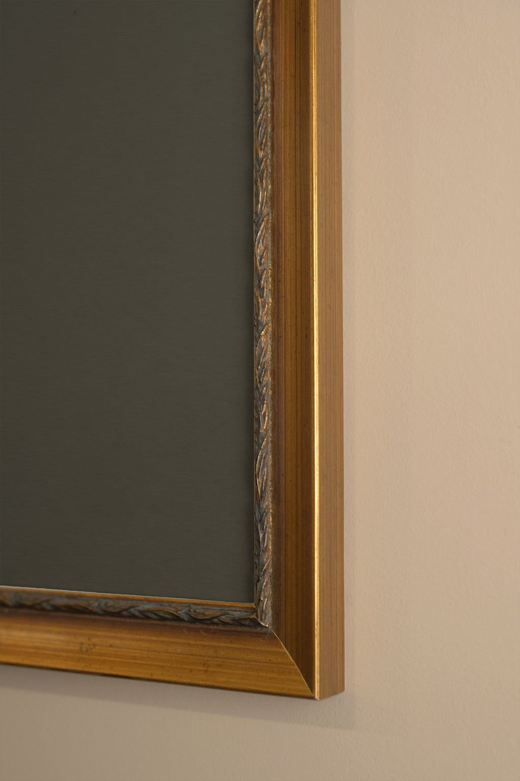 SILENT WISDOM, VINTAGE GOLD FRAME