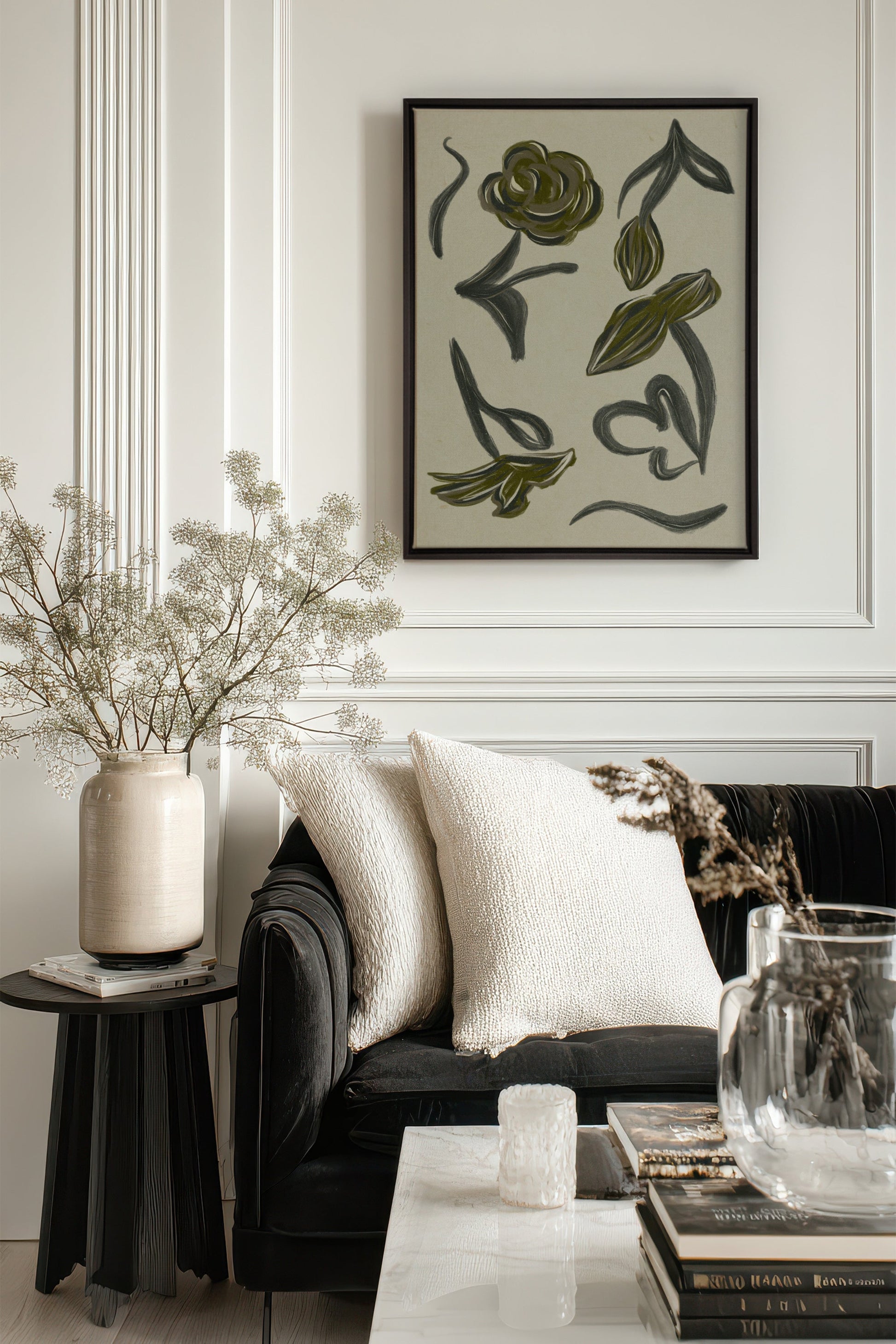 BOTANIC RELIC, Stretched Canvas Artwork