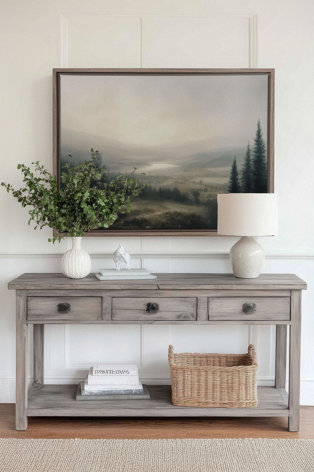 GLOW OF SILENCE, Stretched Canvas Artwork