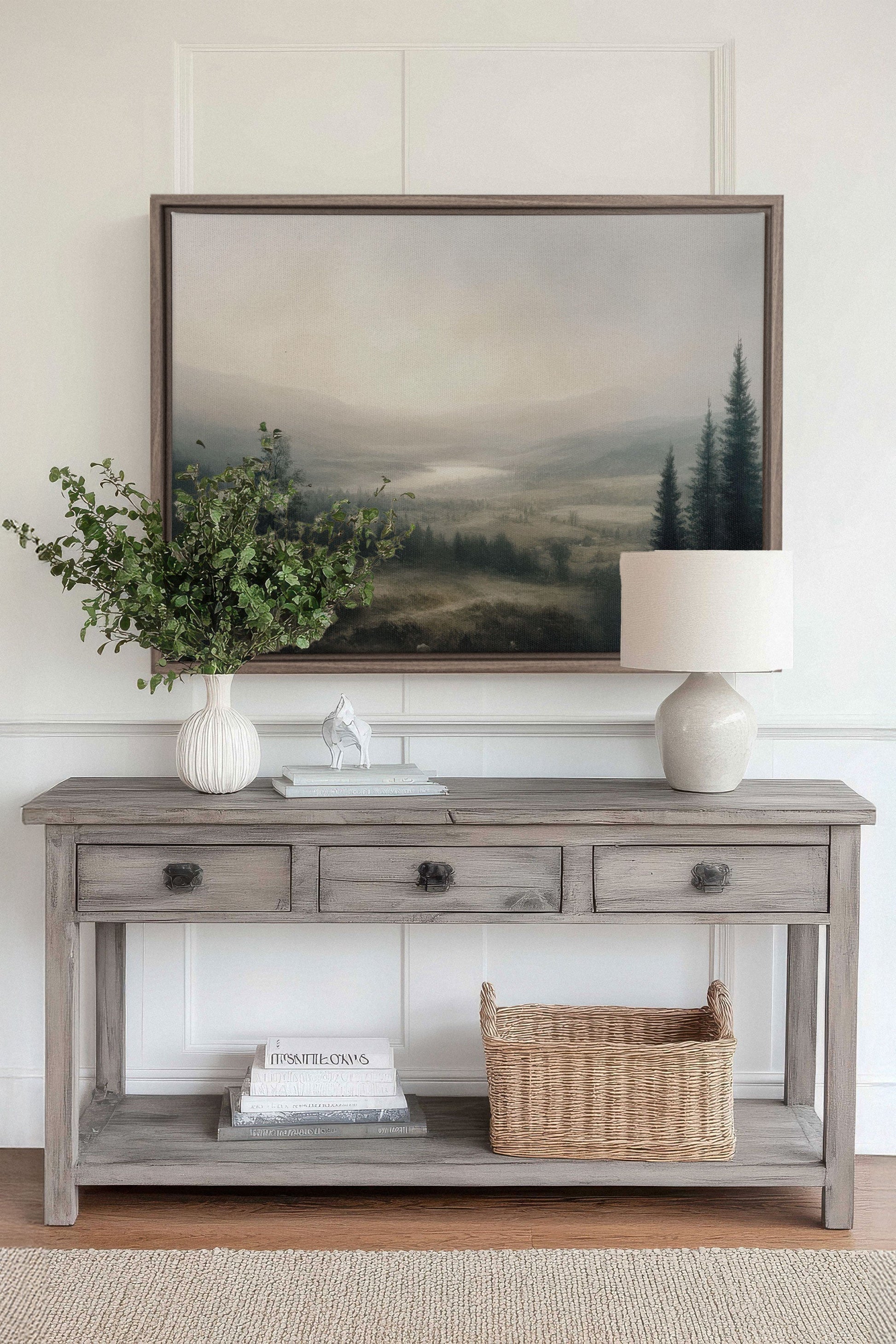 GLOW OF SILENCE, Stretched Canvas Artwork