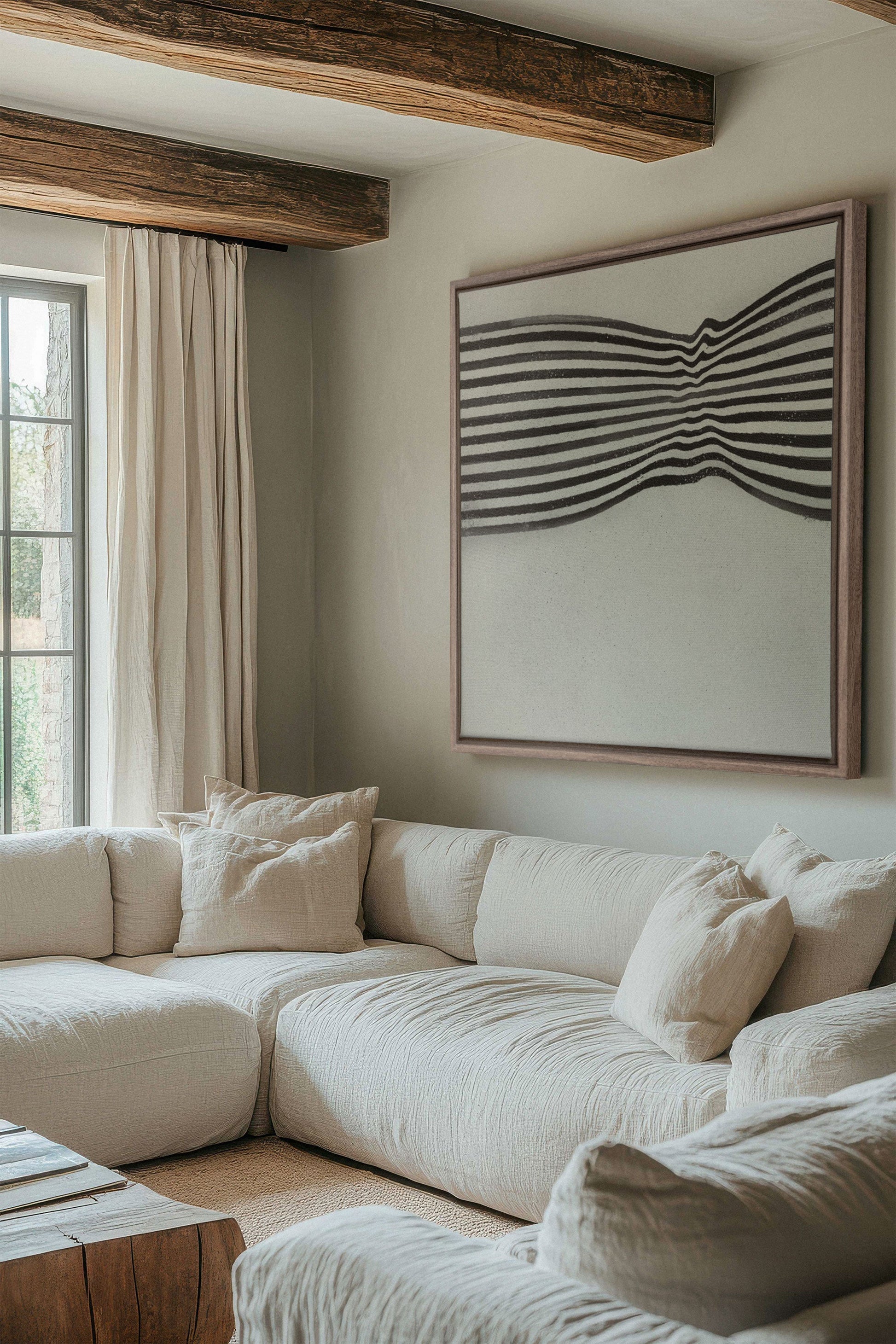 INFINITE STRIPES, Stretched Canvas Artwork