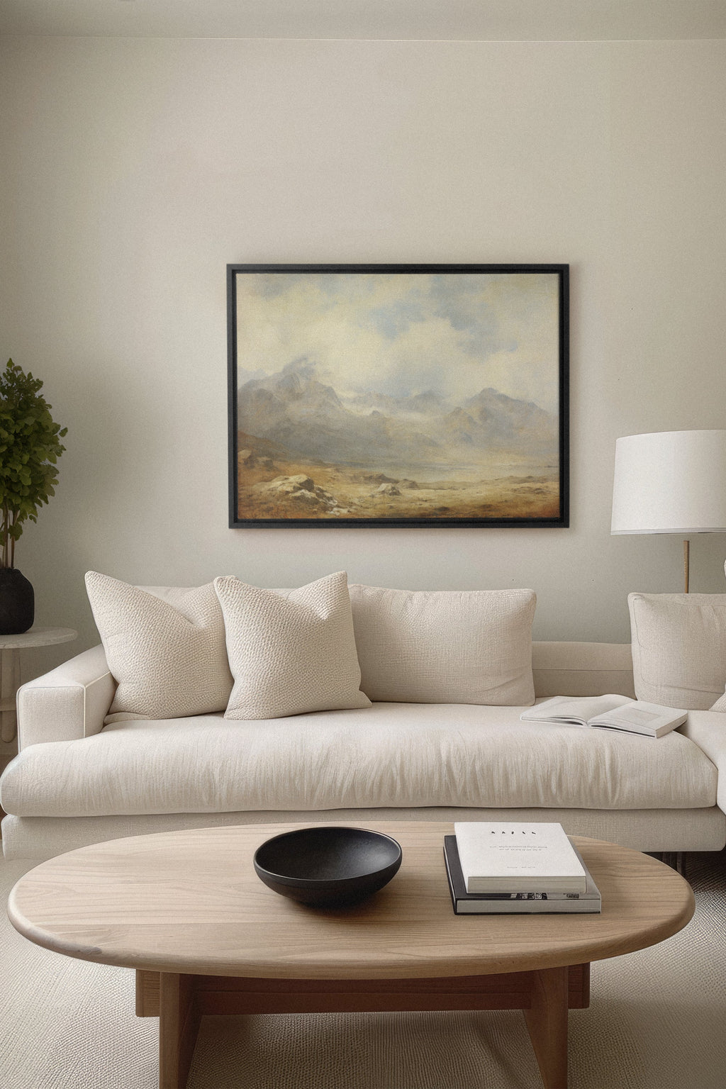 Quiet Highlands, Stretched Canvas Artwork