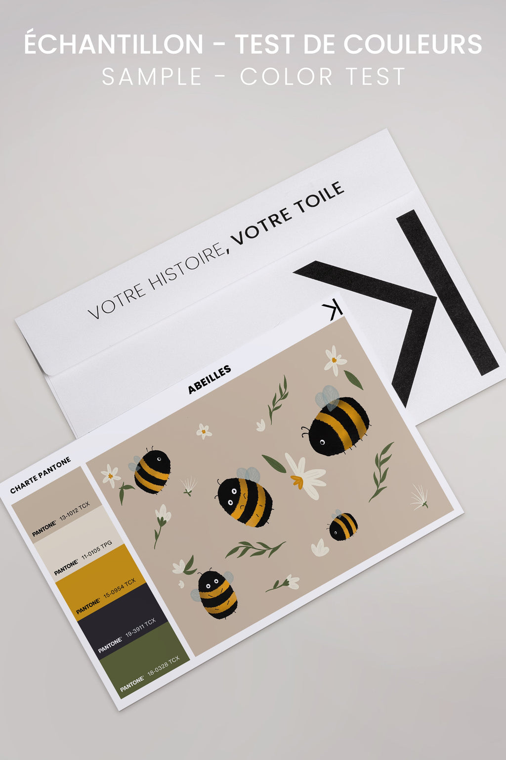 BEES, Stretched Canvas Artwork
