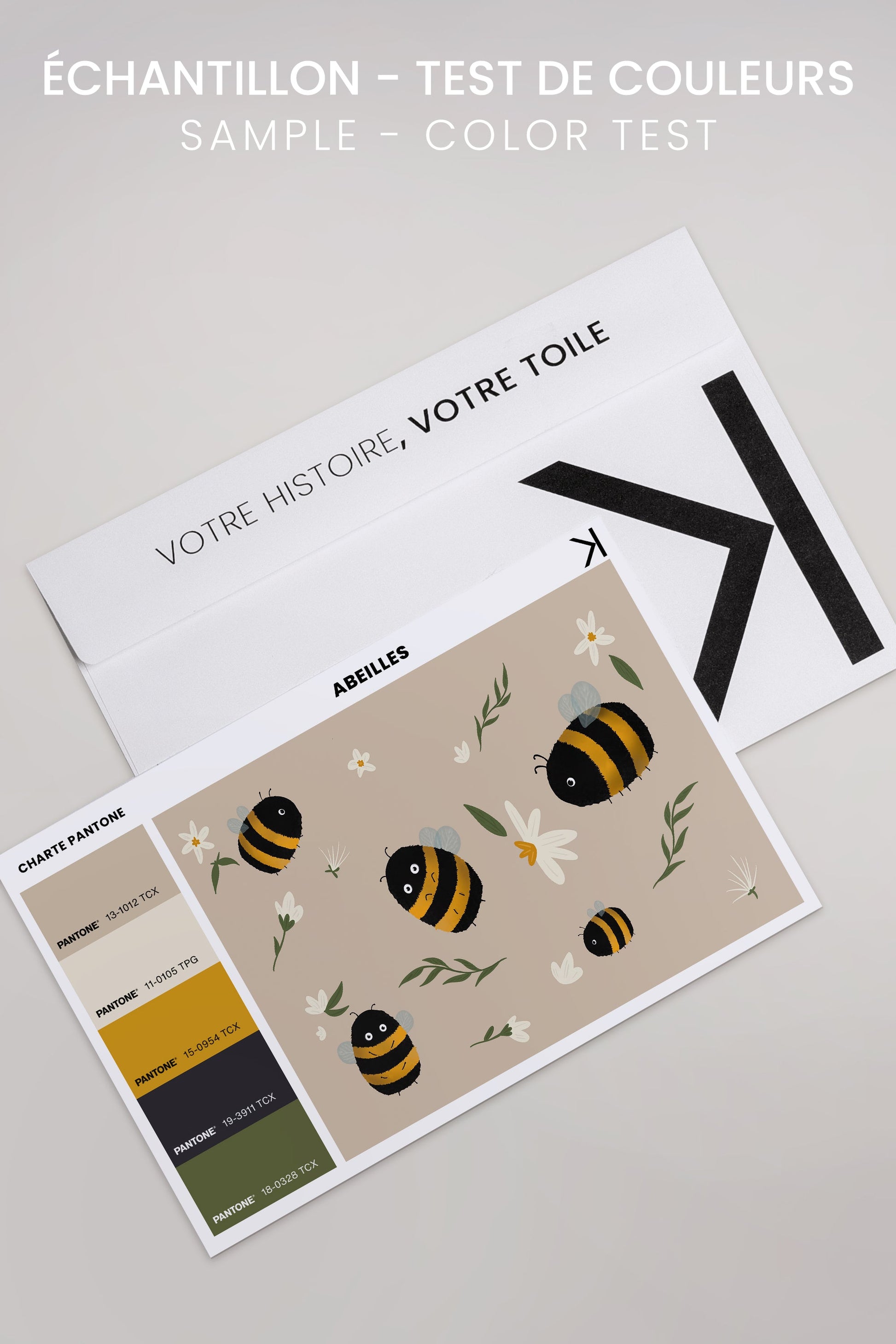 BEES, Stretched Canvas Artwork