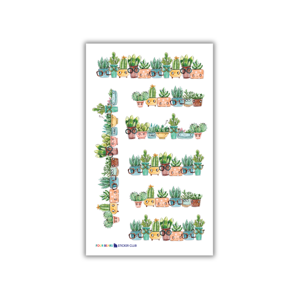 Cutest Cactus Washi