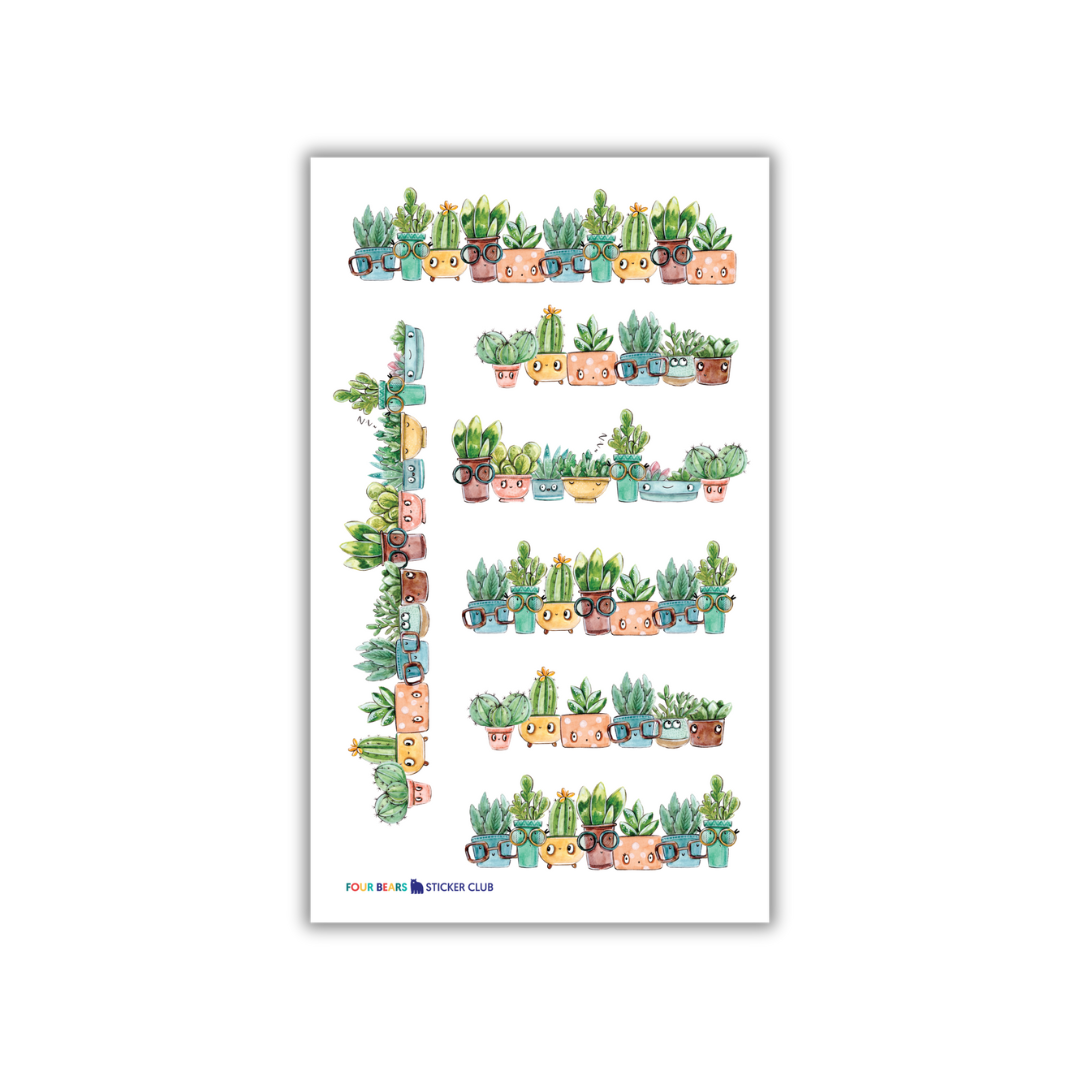 Cutest Cactus Washi