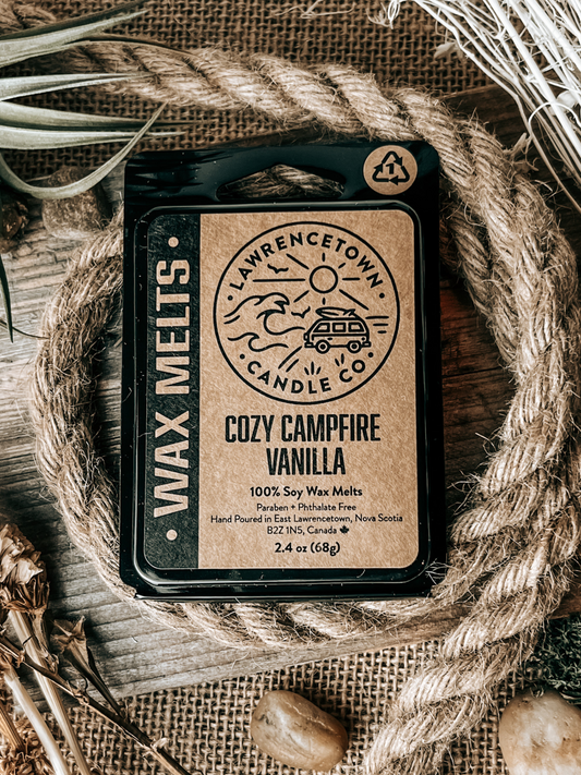 COZY CAMPFIRE + VANILLA WAX MELTS