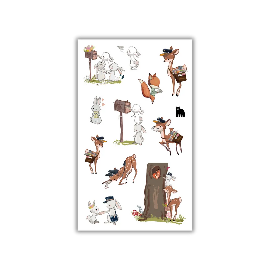 Woodland Mail - Four Bears Sticker Club