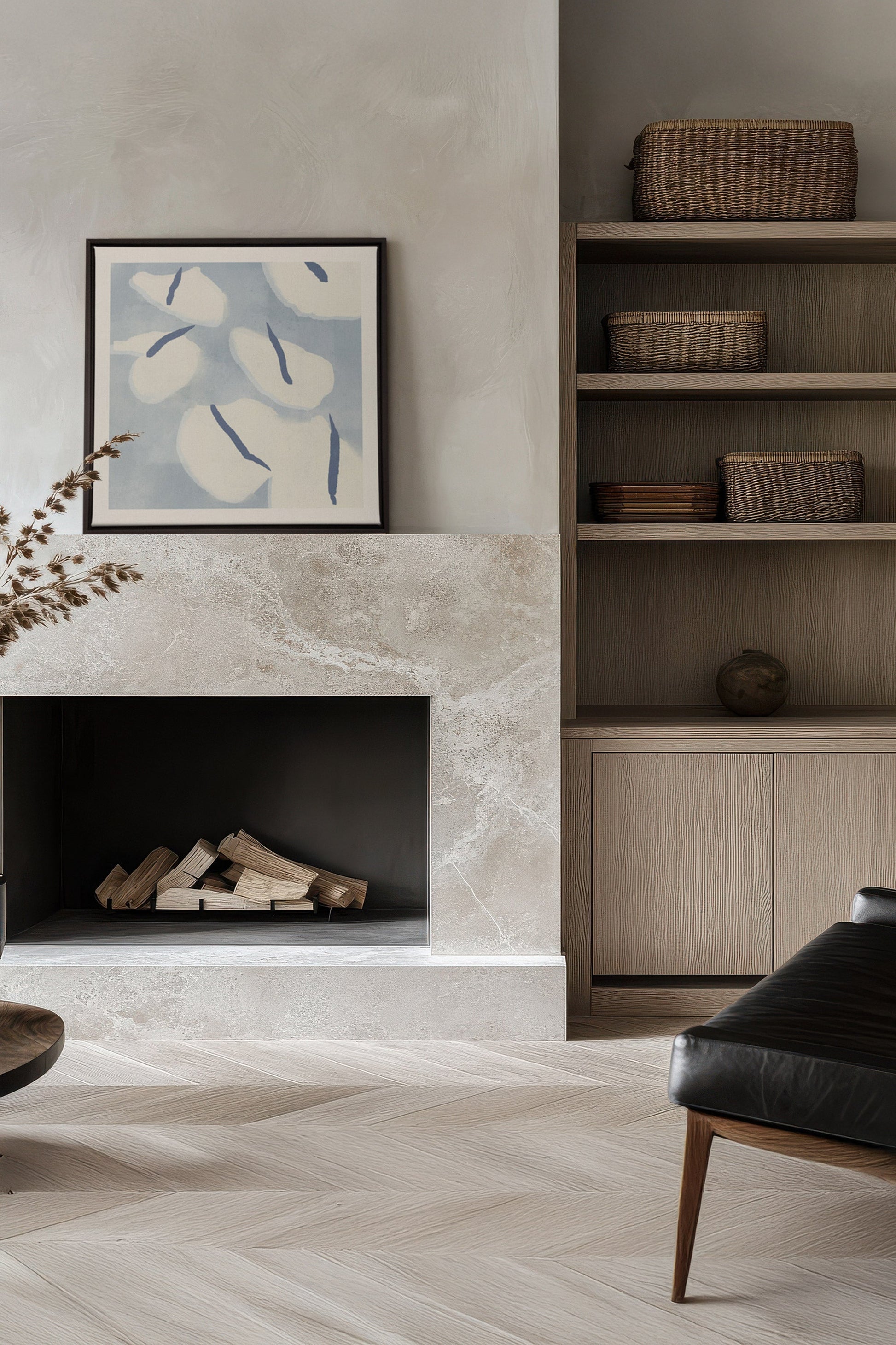 MARINE COTTON, Stretched Canvas Artwork