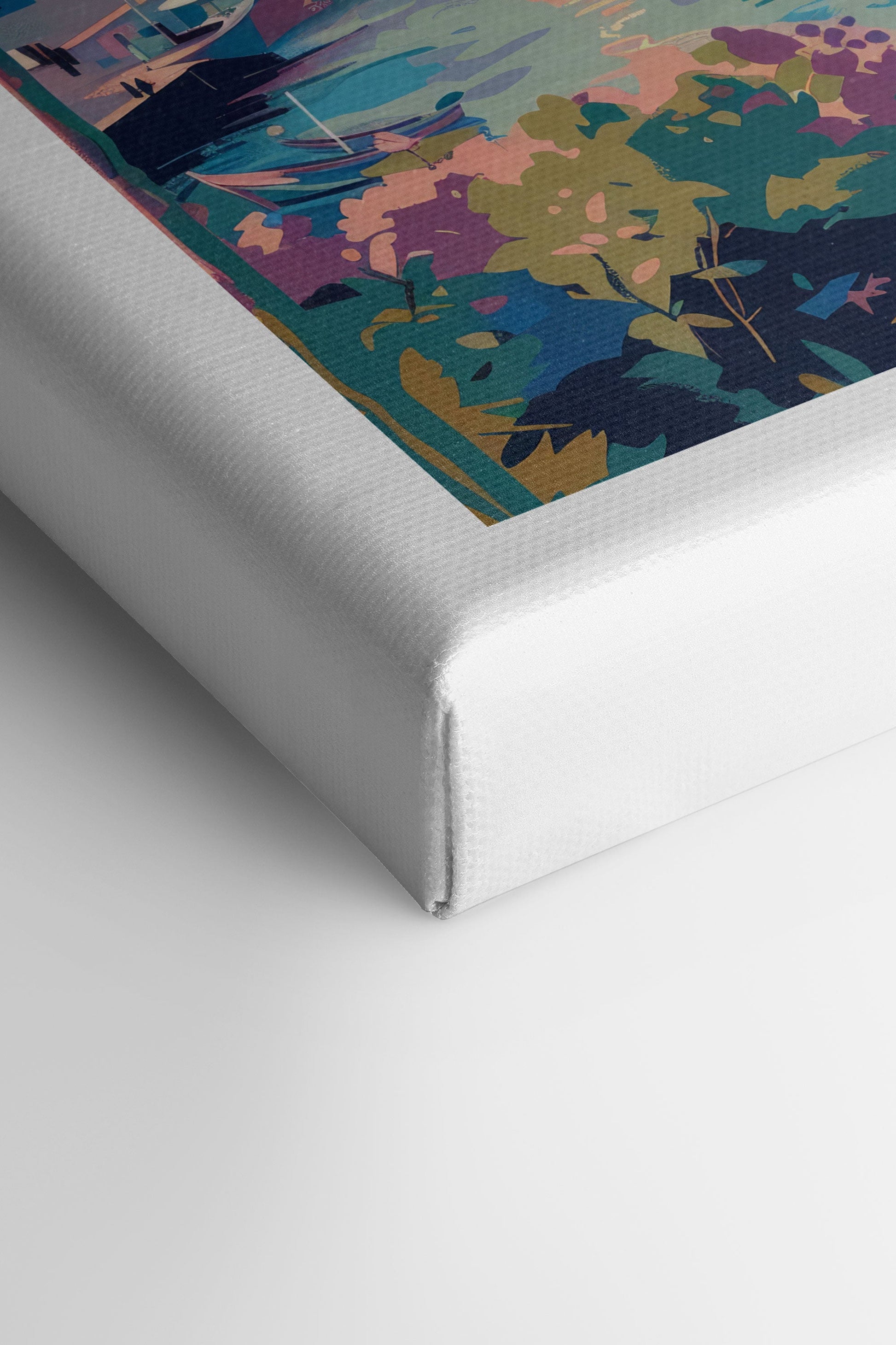 Saint-Tropez, Stretched Canvas Artwork