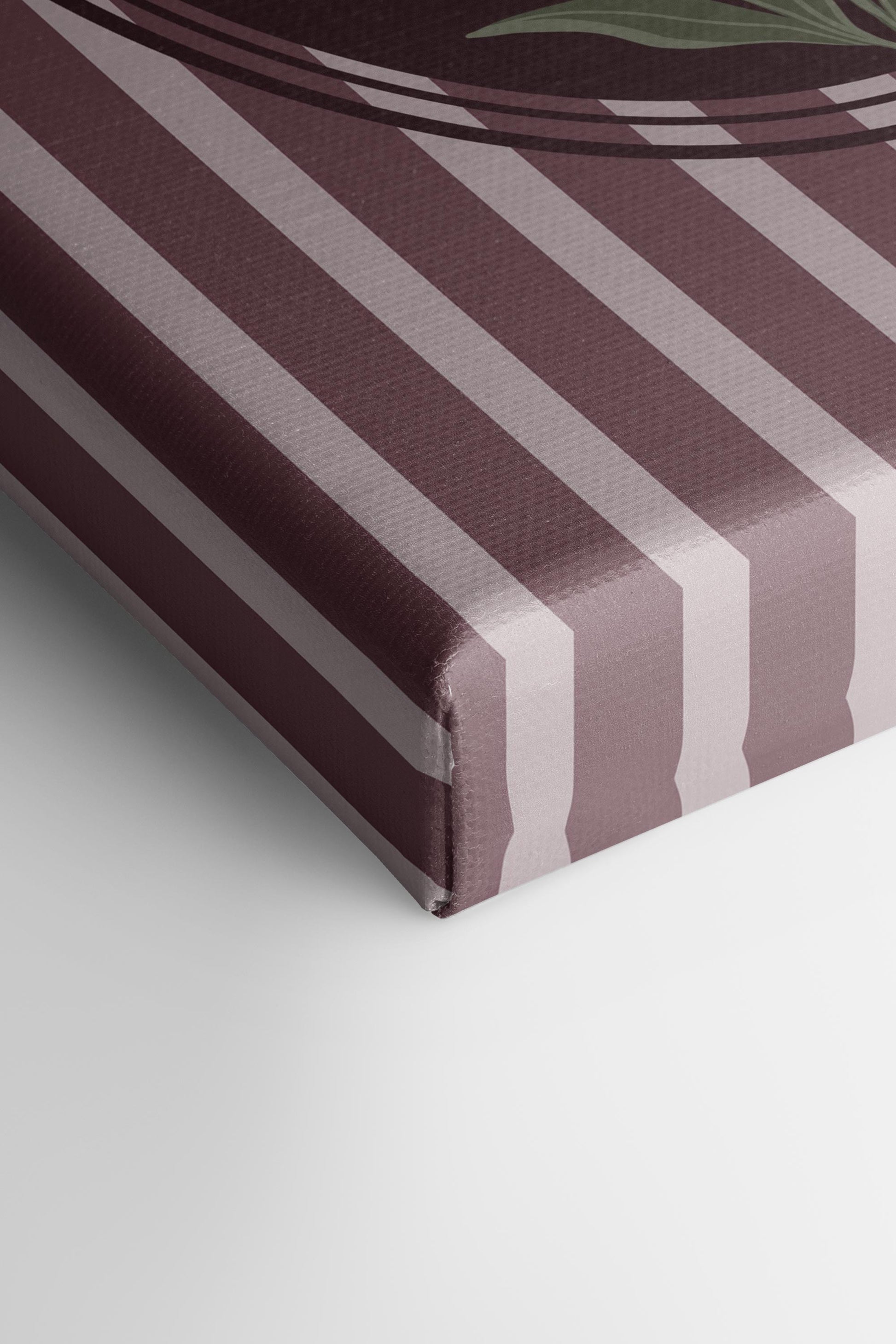 LAVENDER STRIPES, Stretched Canvas Artwork