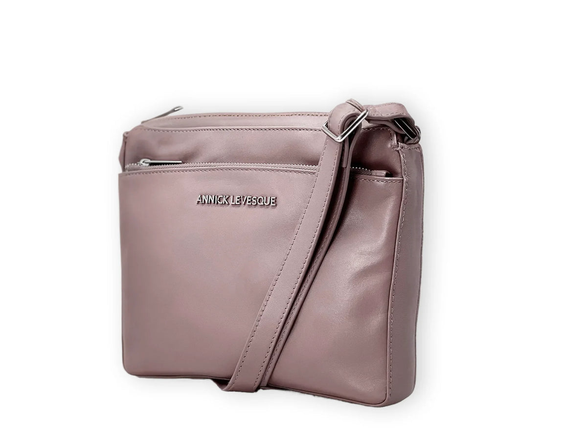 Platinum Pink Crossbody Bag | Gisèle Petit