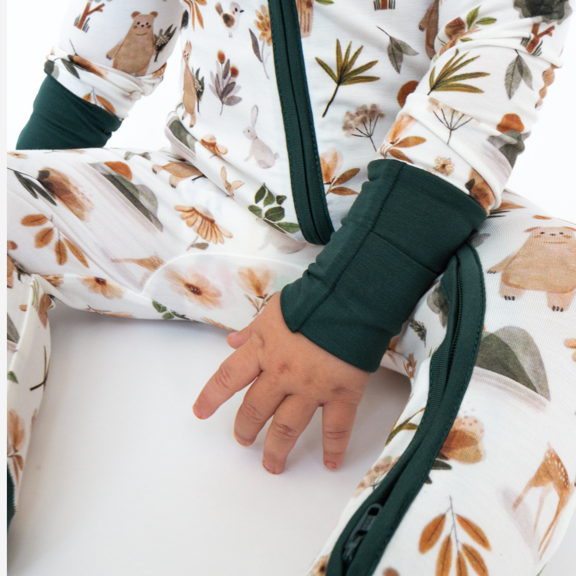 Forêt verte des bois