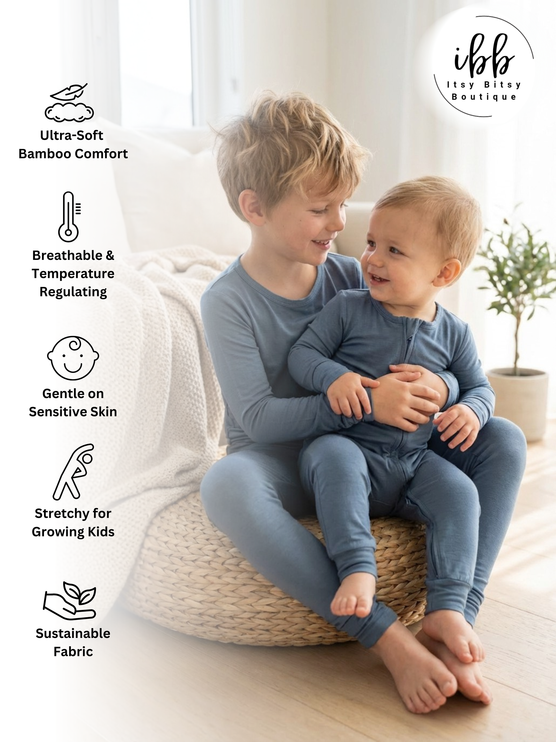 Bleu Sérénité - Deux pièces