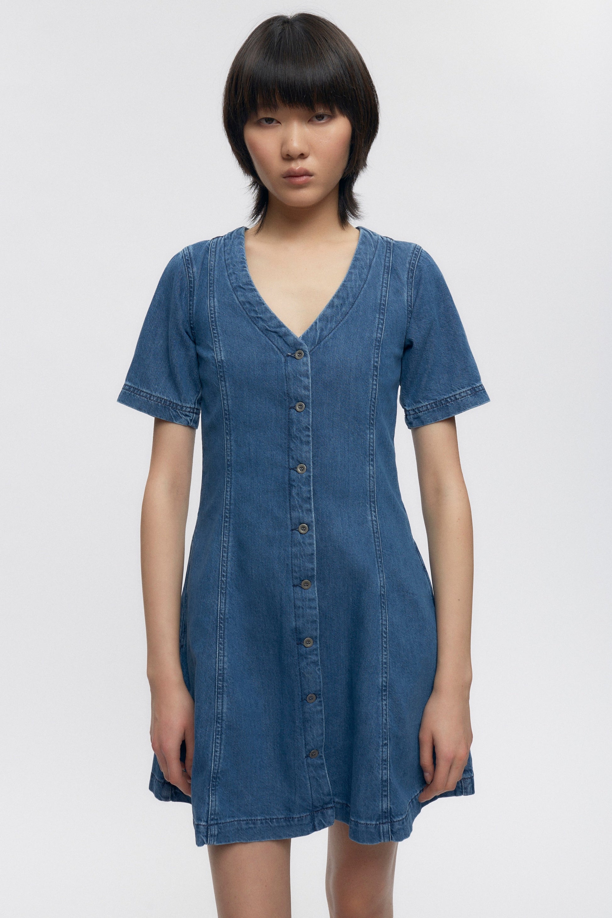 Women's Buttoned Dress