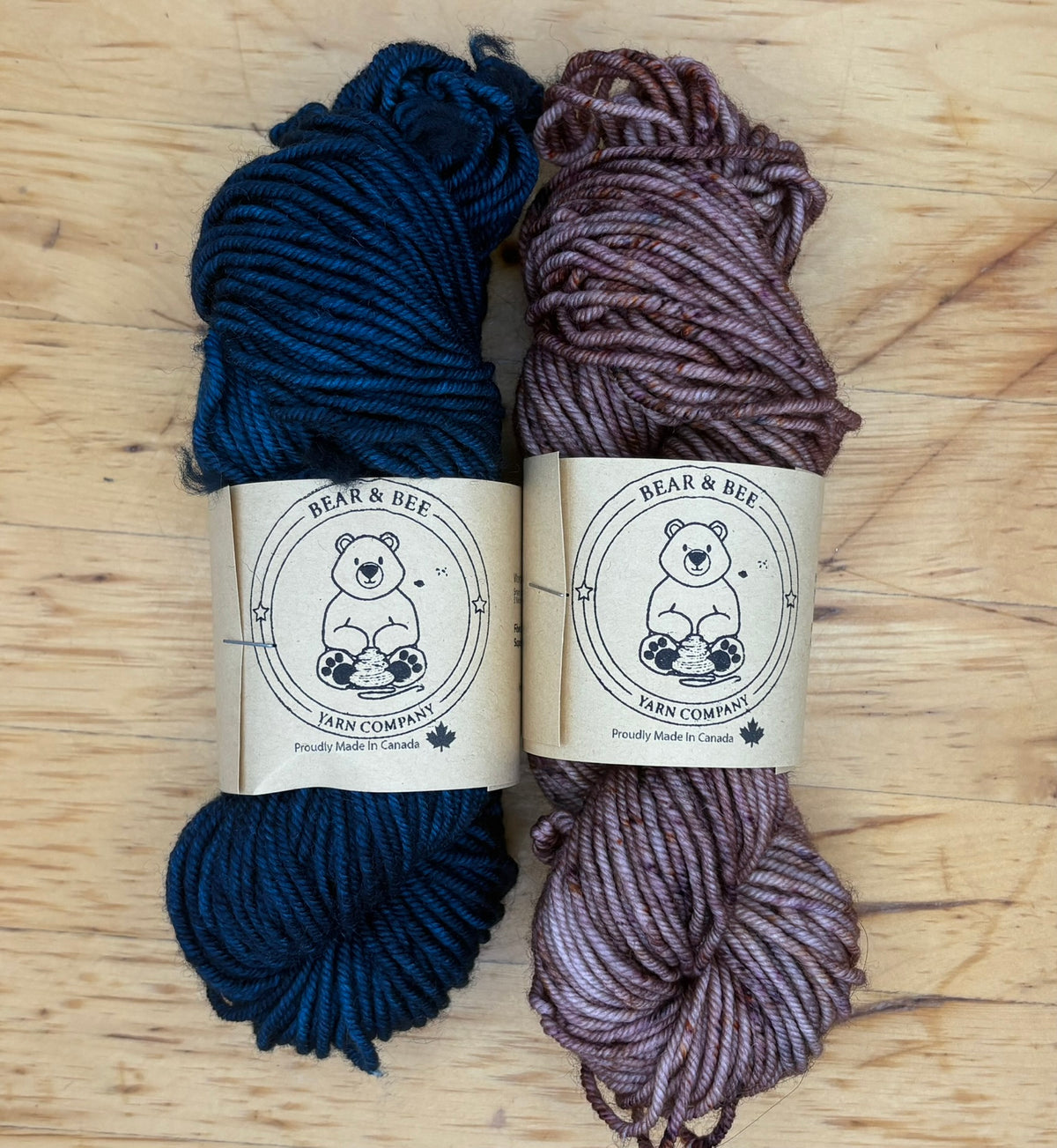 Superwash Merino - Worsted - 100g  Made in Canada