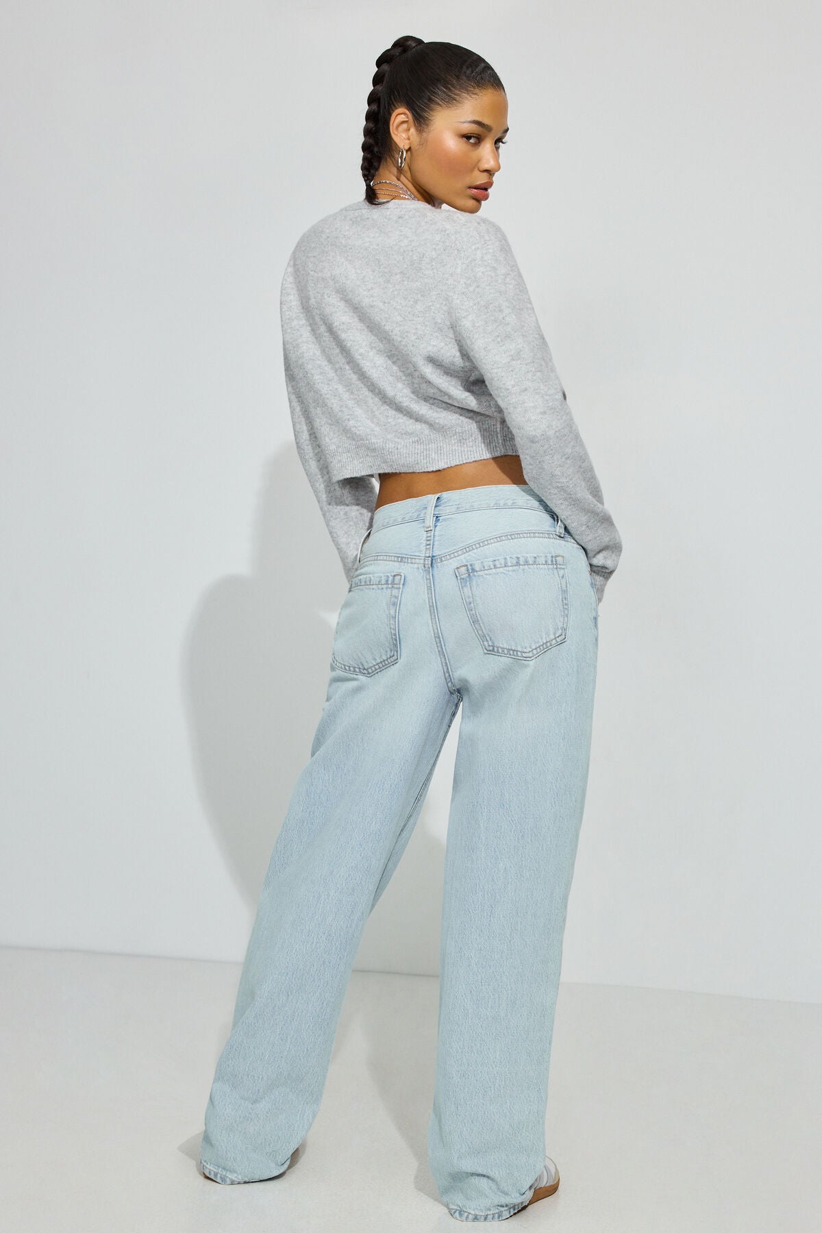 Low Rise Baggy Jeans