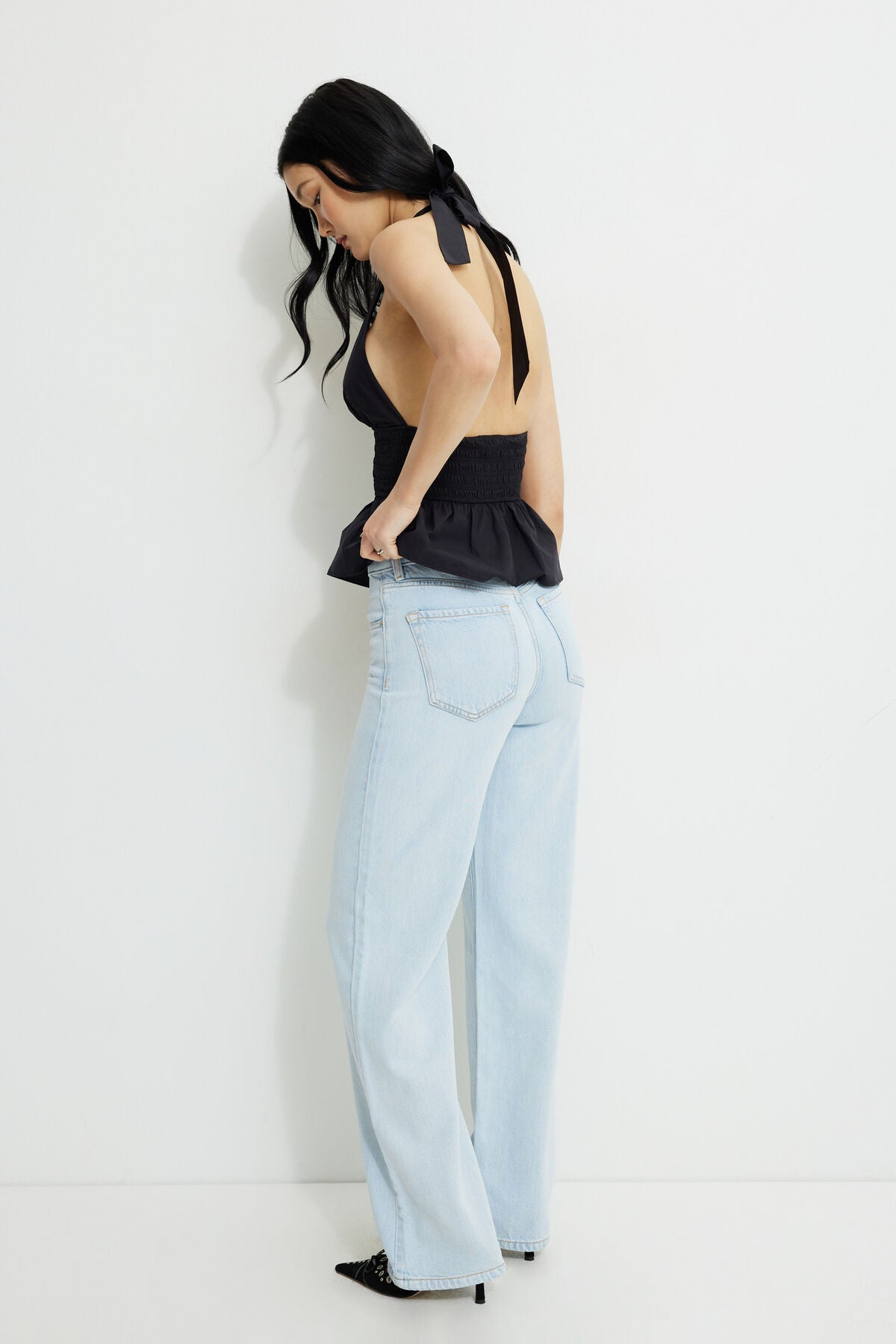 Heidi High Rise Wide Leg Tencel™ Jeans