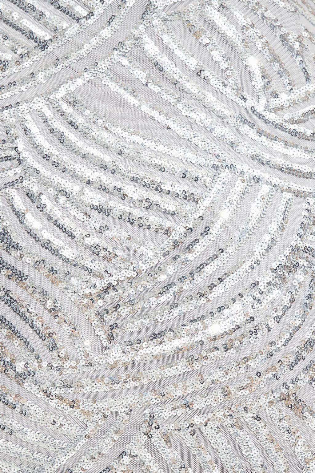 Mini-jupe ondulée à sequins Kylie