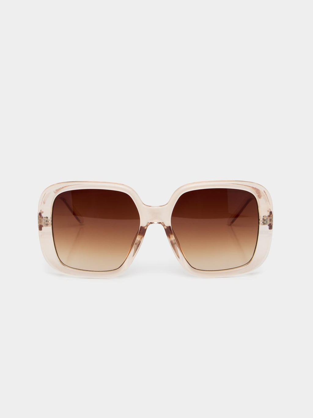 Clear Square Frame Sunglasses