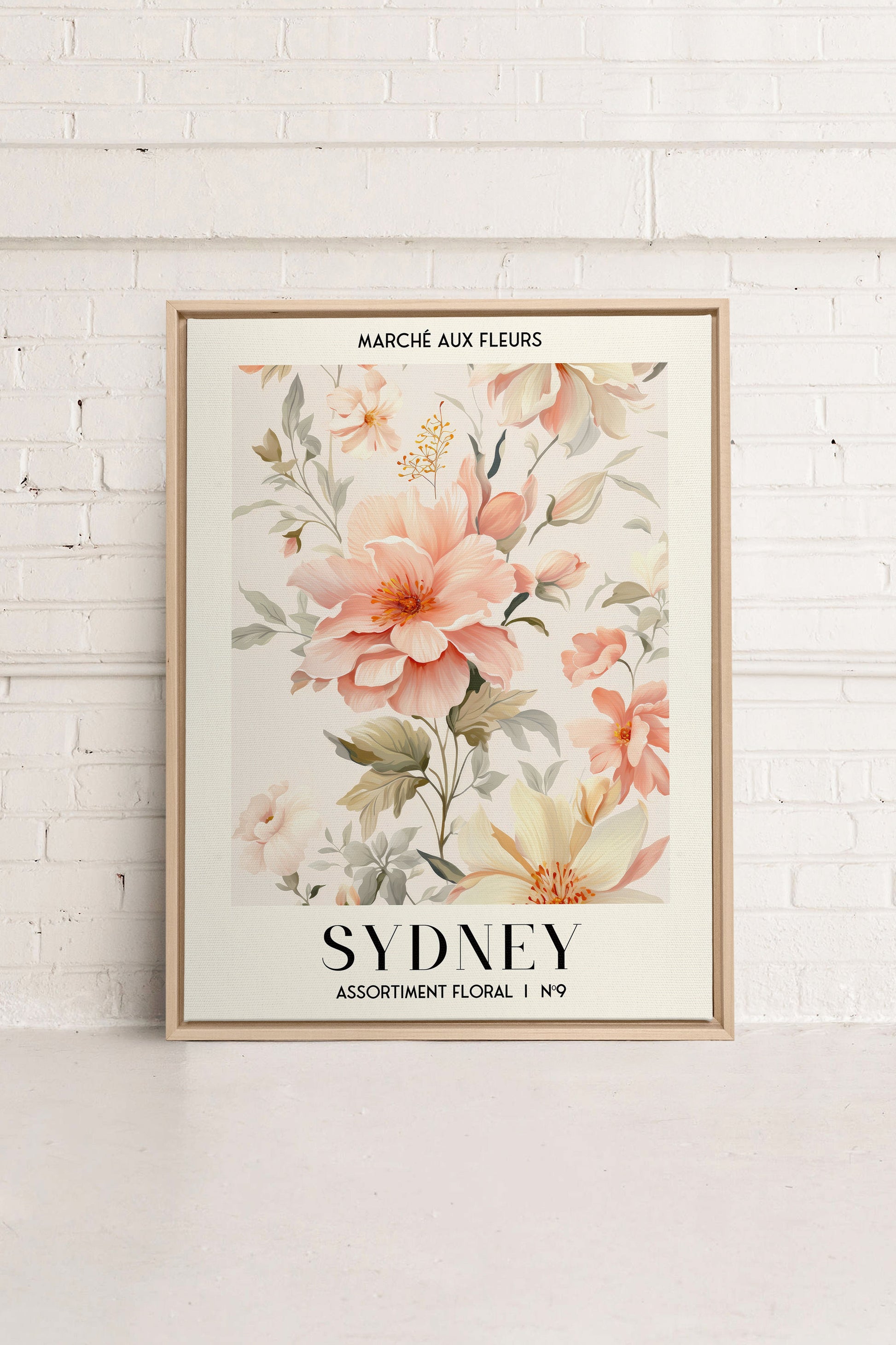 SYDNEY, Stretched Canvas Artwork