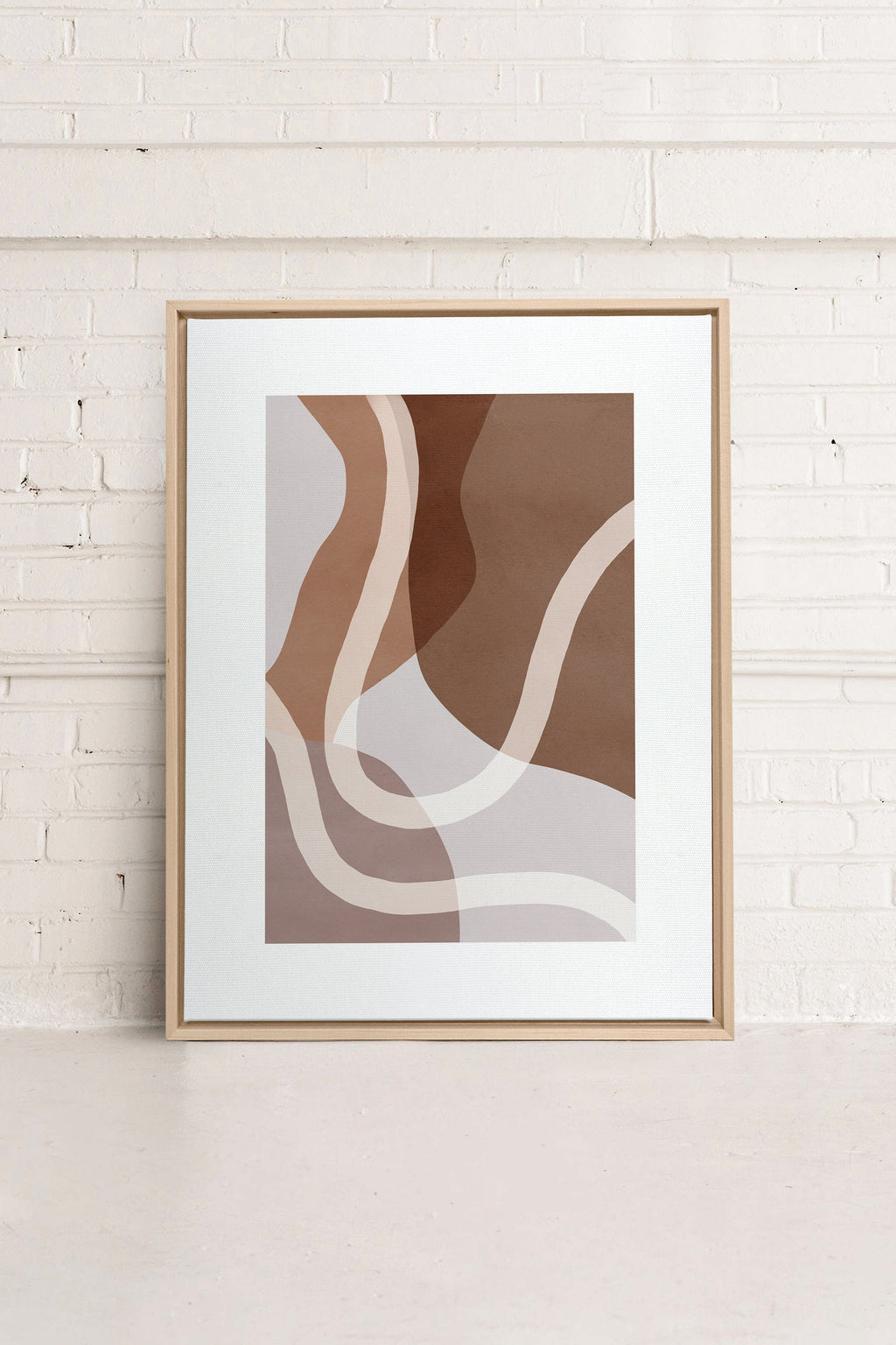 AUTUMN WHIRL, Stretched Canvas Artwork