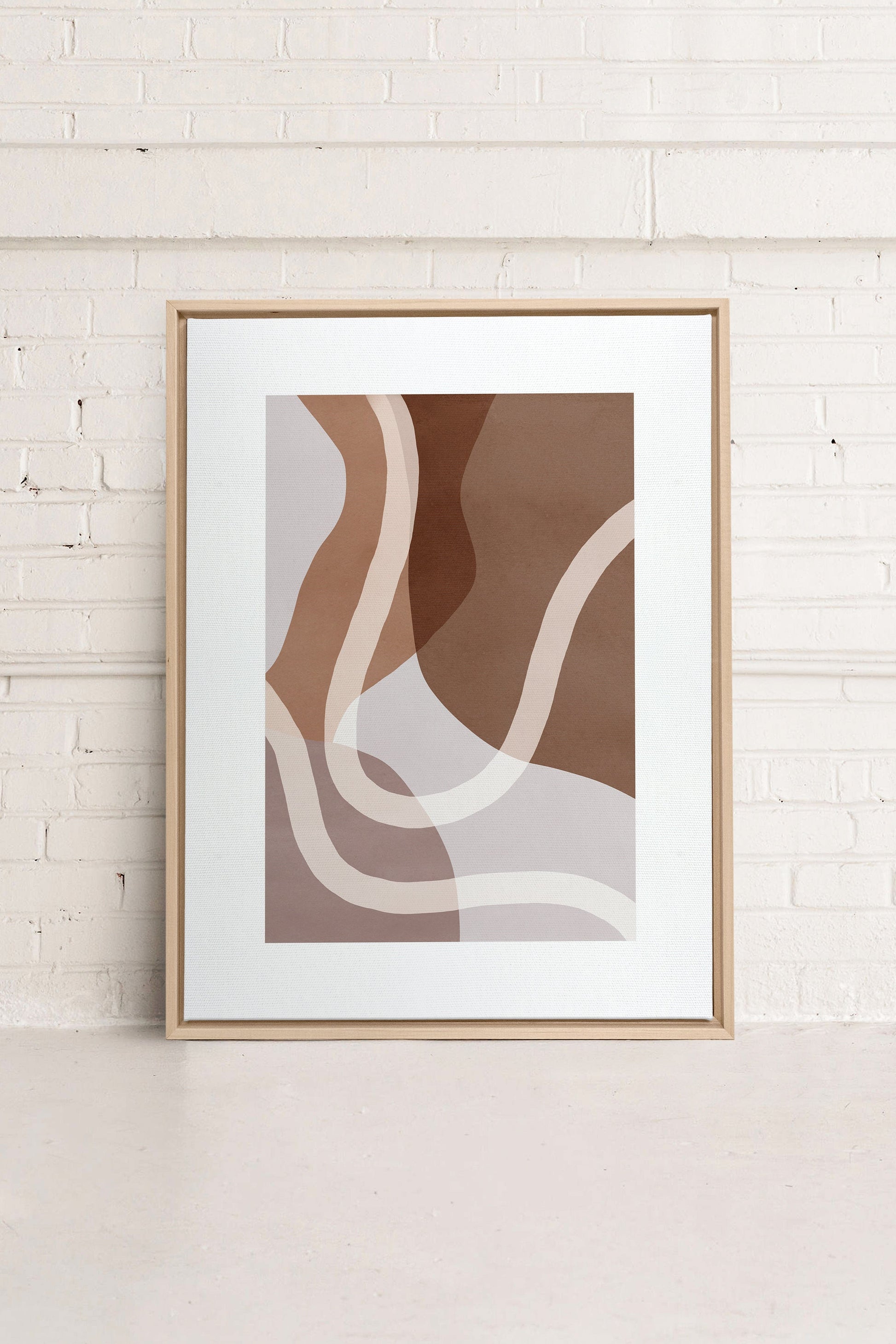 AUTUMN WHIRL, Stretched Canvas Artwork