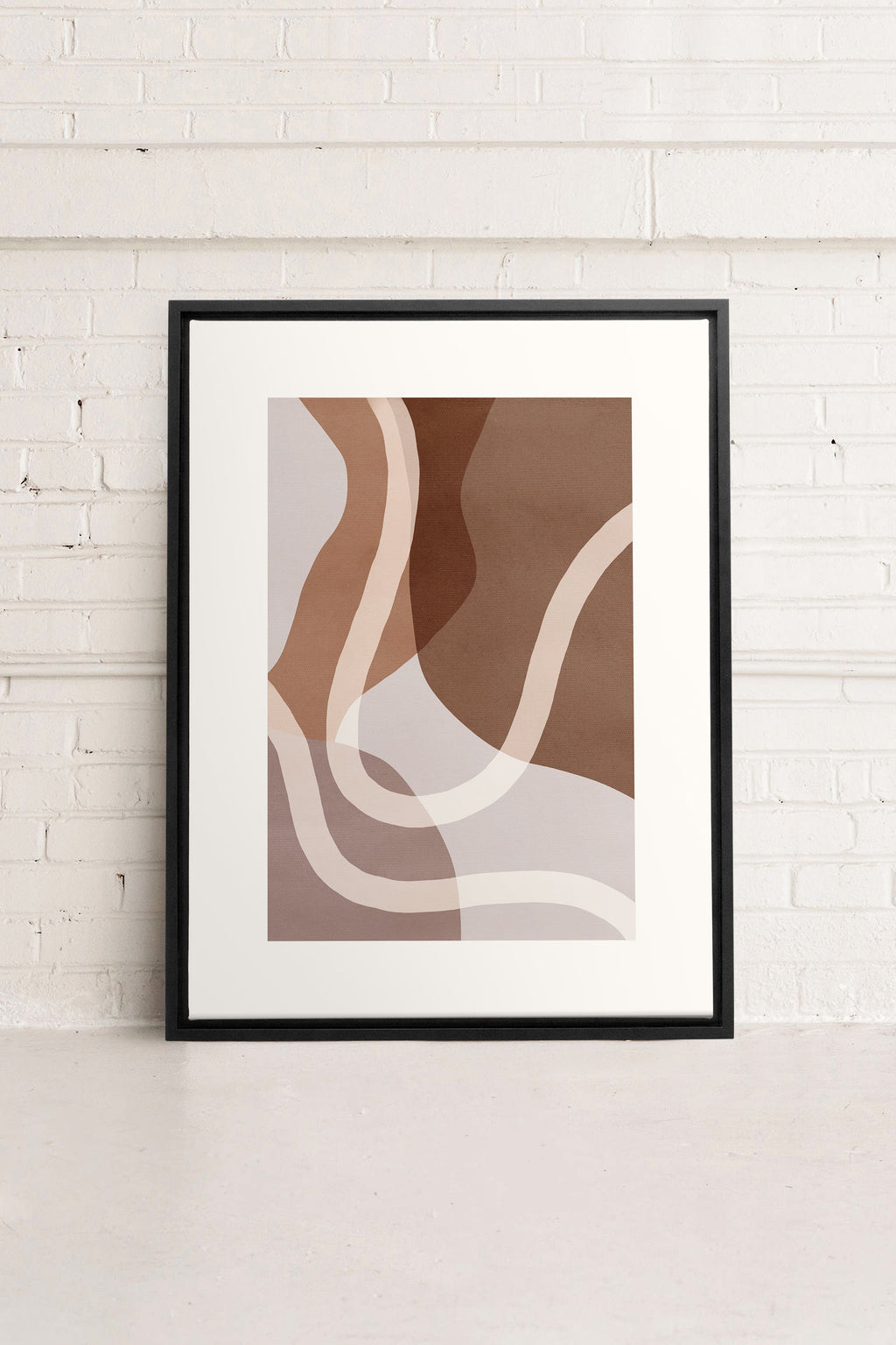 AUTUMN WHIRL, Stretched Canvas Artwork