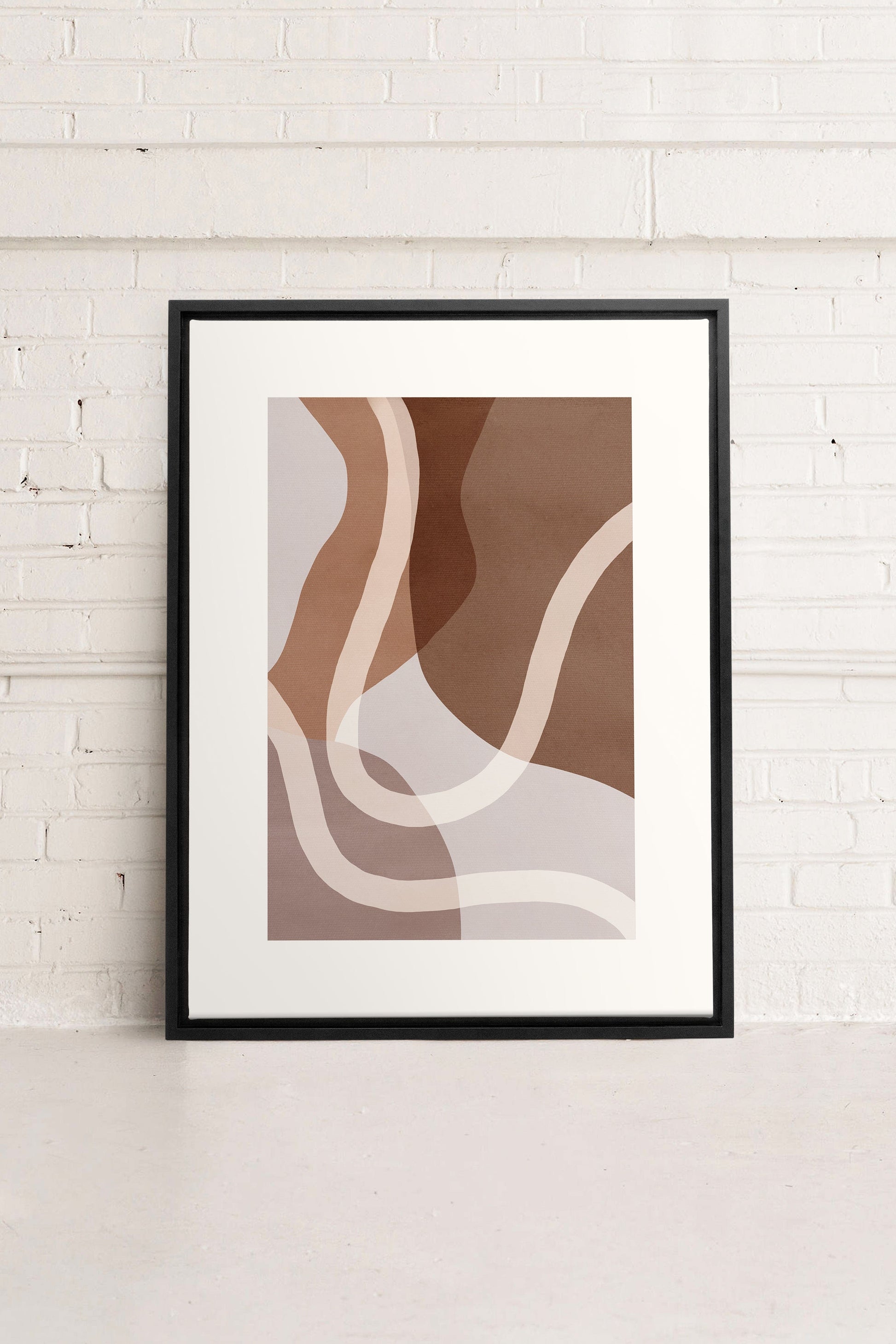 AUTUMN WHIRL, Stretched Canvas Artwork