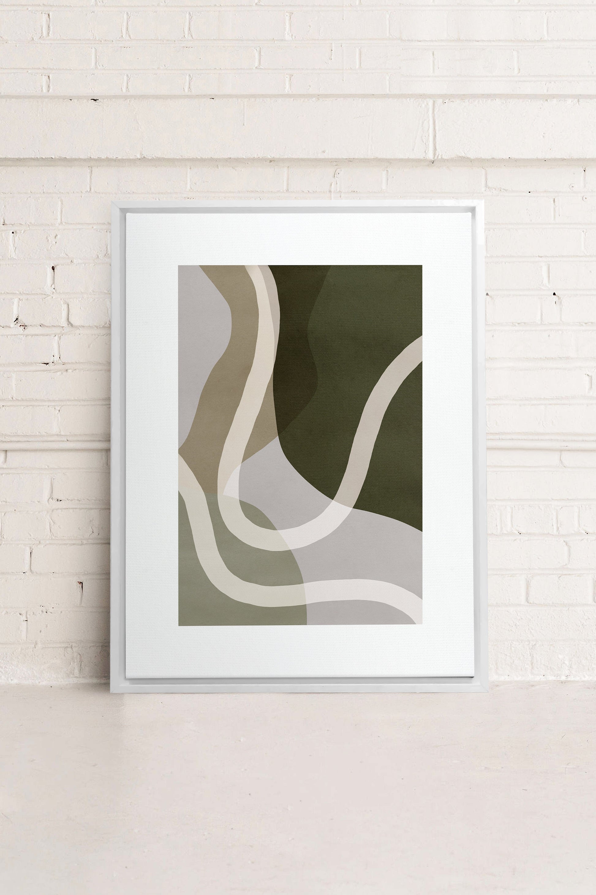 AUTUMN WHIRL, Stretched Canvas Artwork