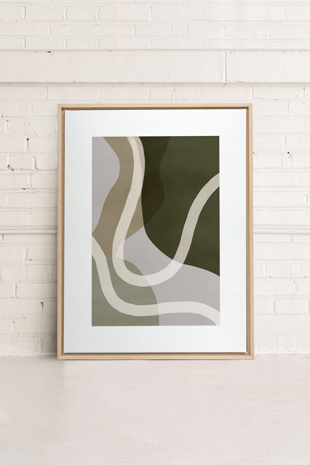 AUTUMN WHIRL, Stretched Canvas Artwork