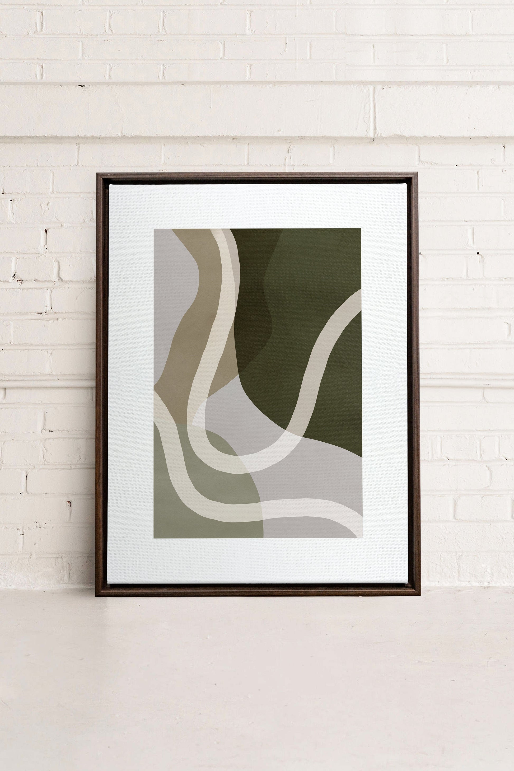 AUTUMN WHIRL, Stretched Canvas Artwork