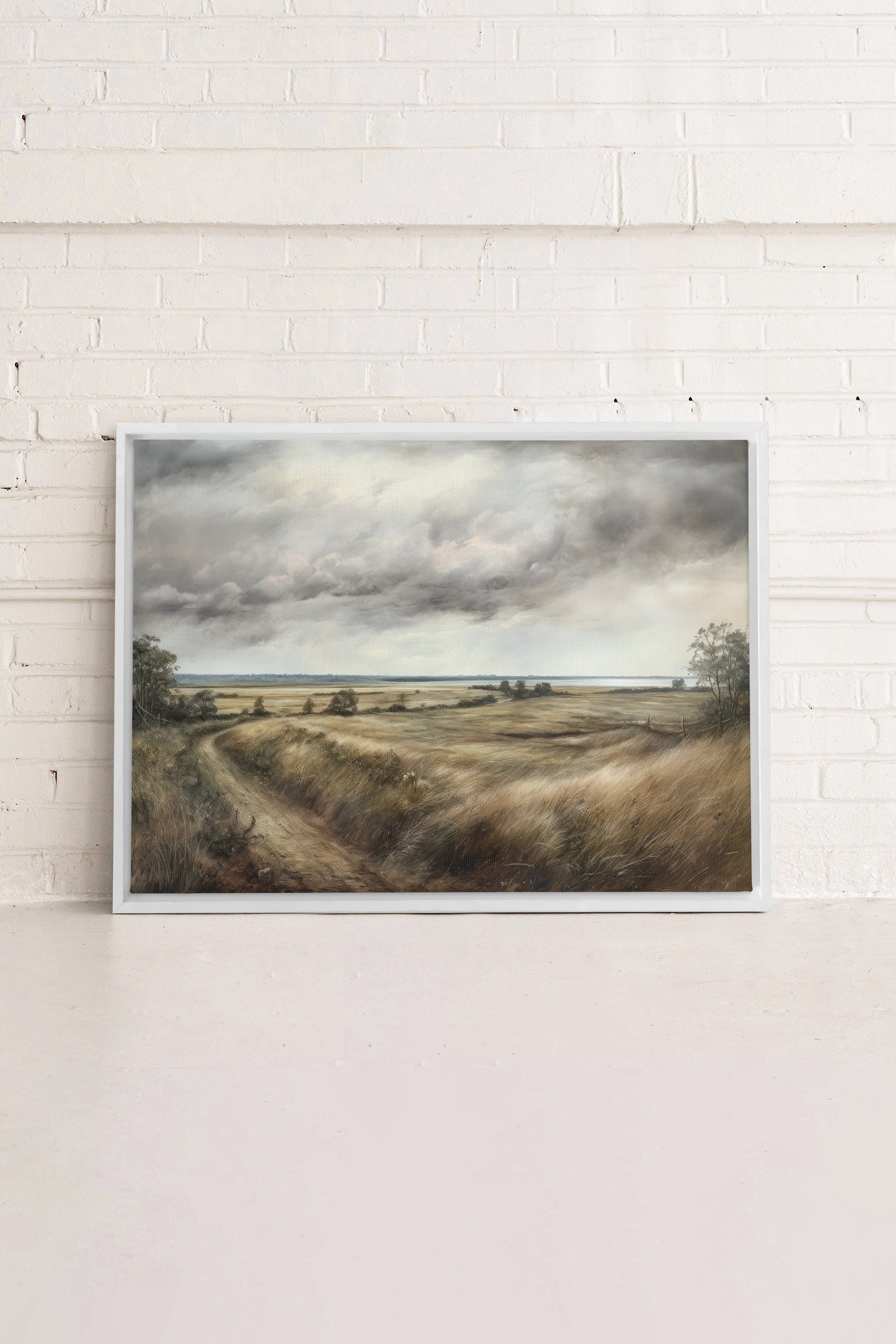 MOODY BREEZES, Stretched Canvas Artwork