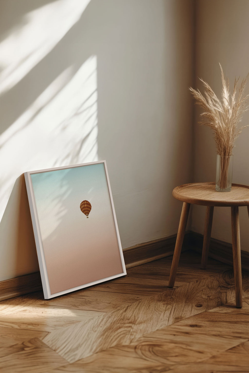 Hot Air Balloon, Stretched Canvas Artwork