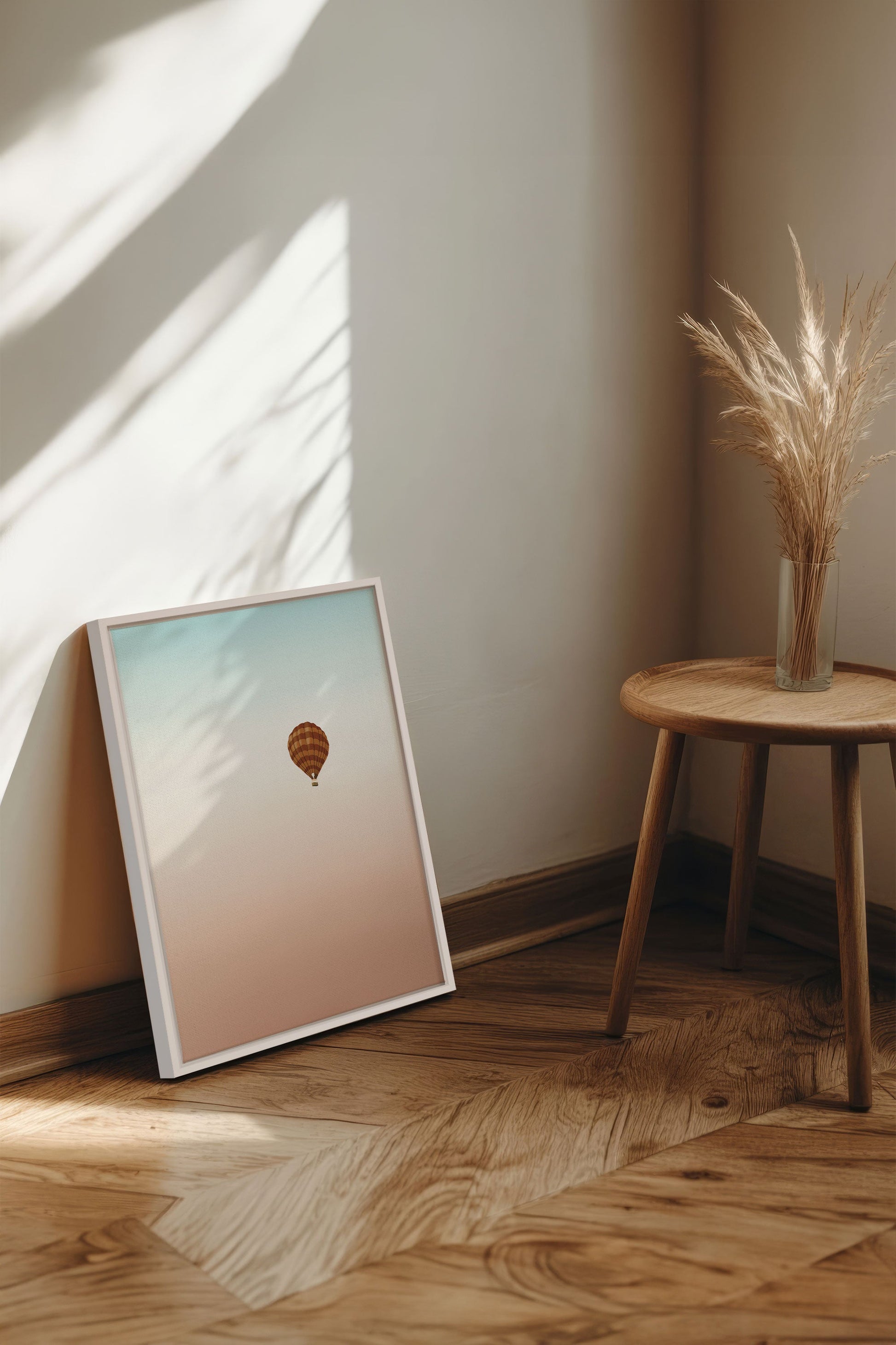 Hot Air Balloon, Stretched Canvas Artwork