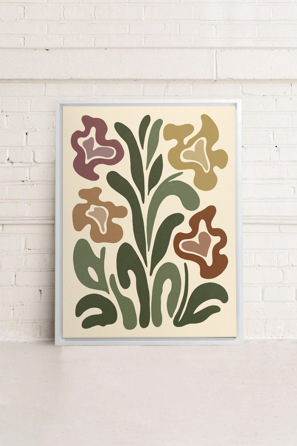 Trippy Botanicals, Stretched Canvas Artwork
