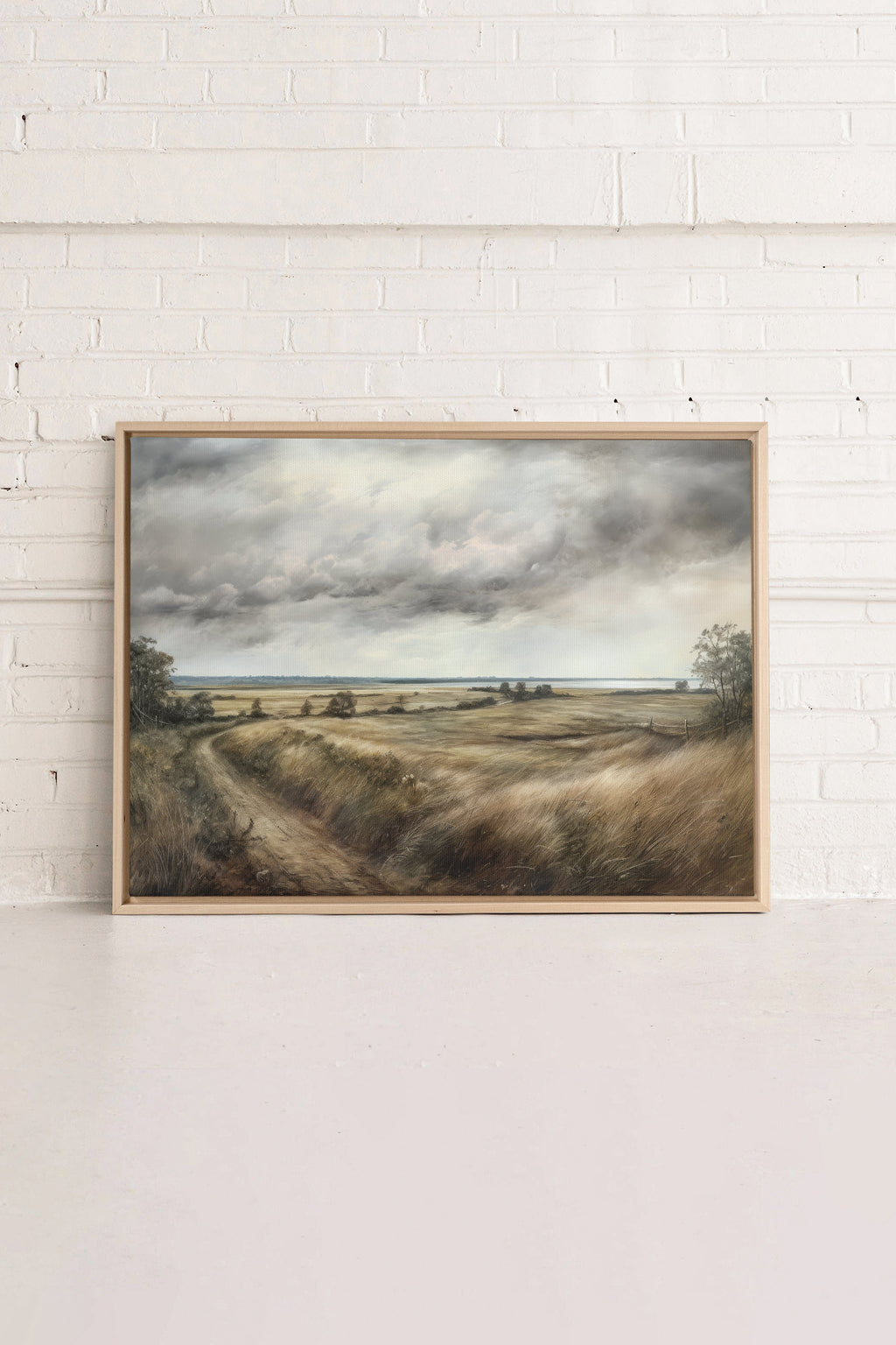 MOODY BREEZES, Stretched Canvas Artwork