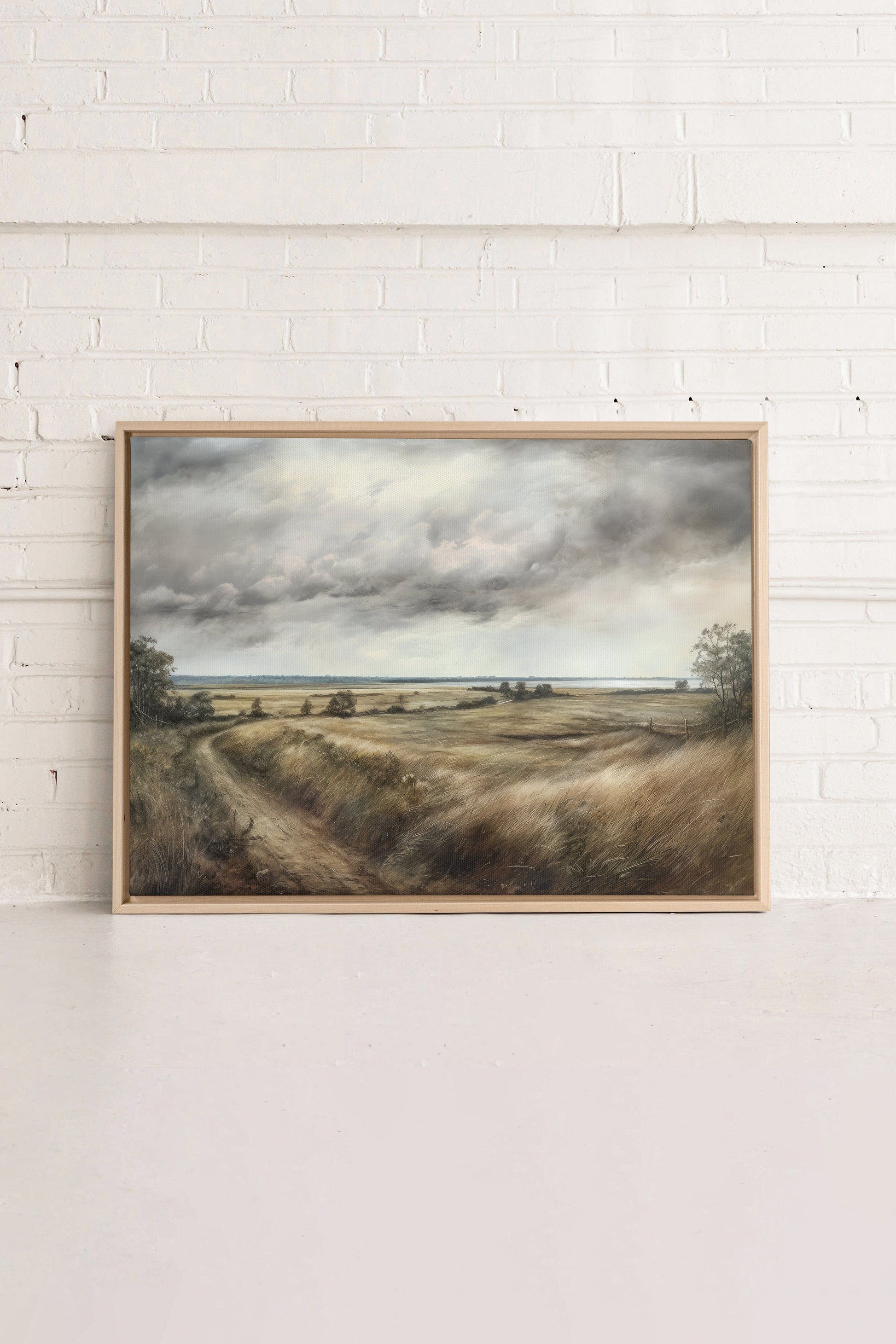 MOODY BREEZES, Stretched Canvas Artwork