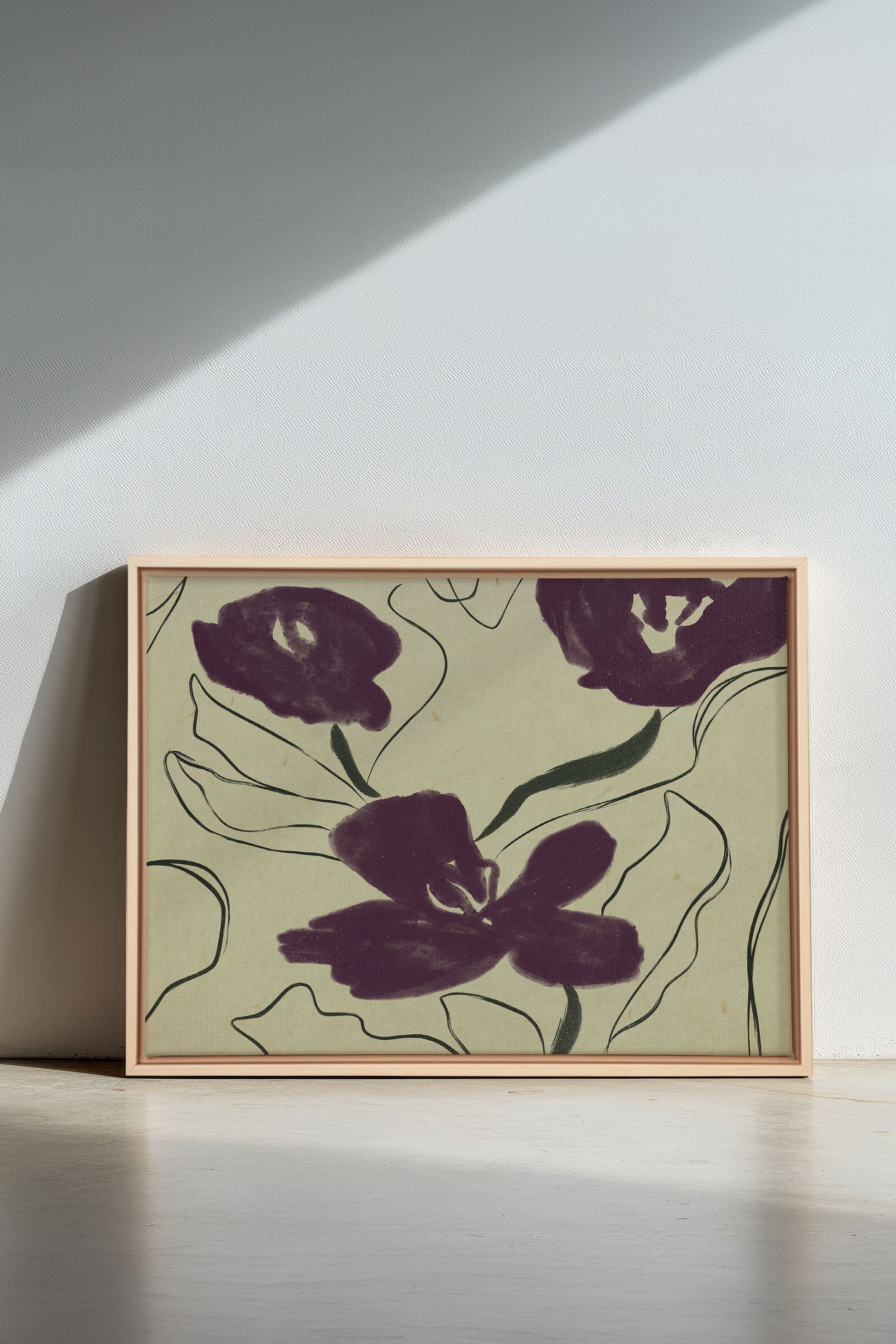 VELVET GARDEN, Stretched Canvas Artwork