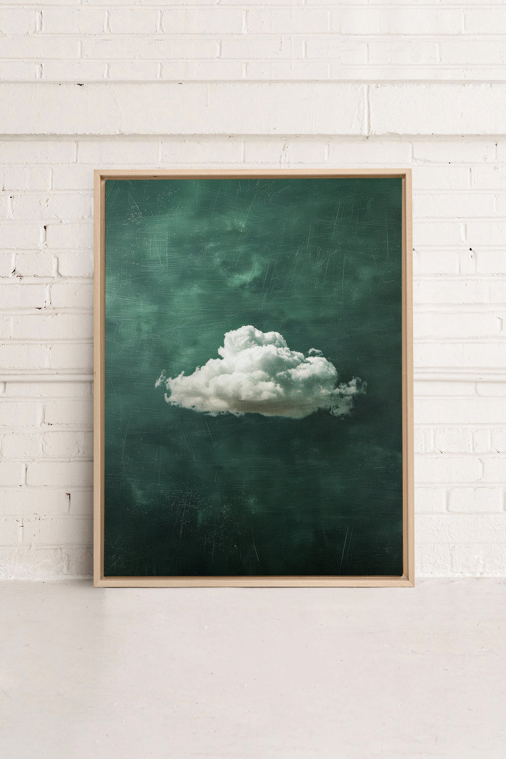EMERALD DREAM, Stretched Canvas Artwork
