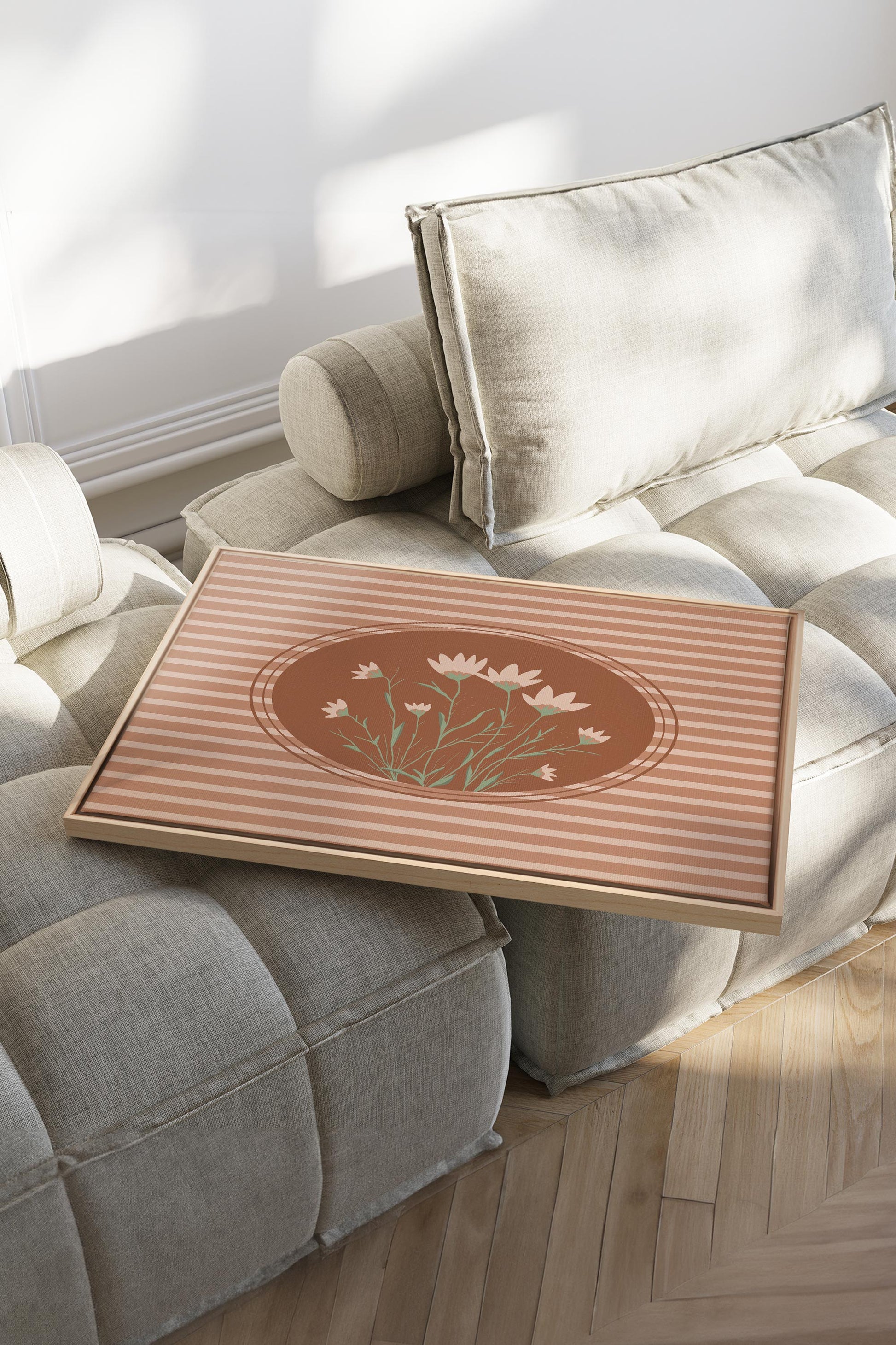 CINNAMON FIELDS, Stretched Canvas Artwork