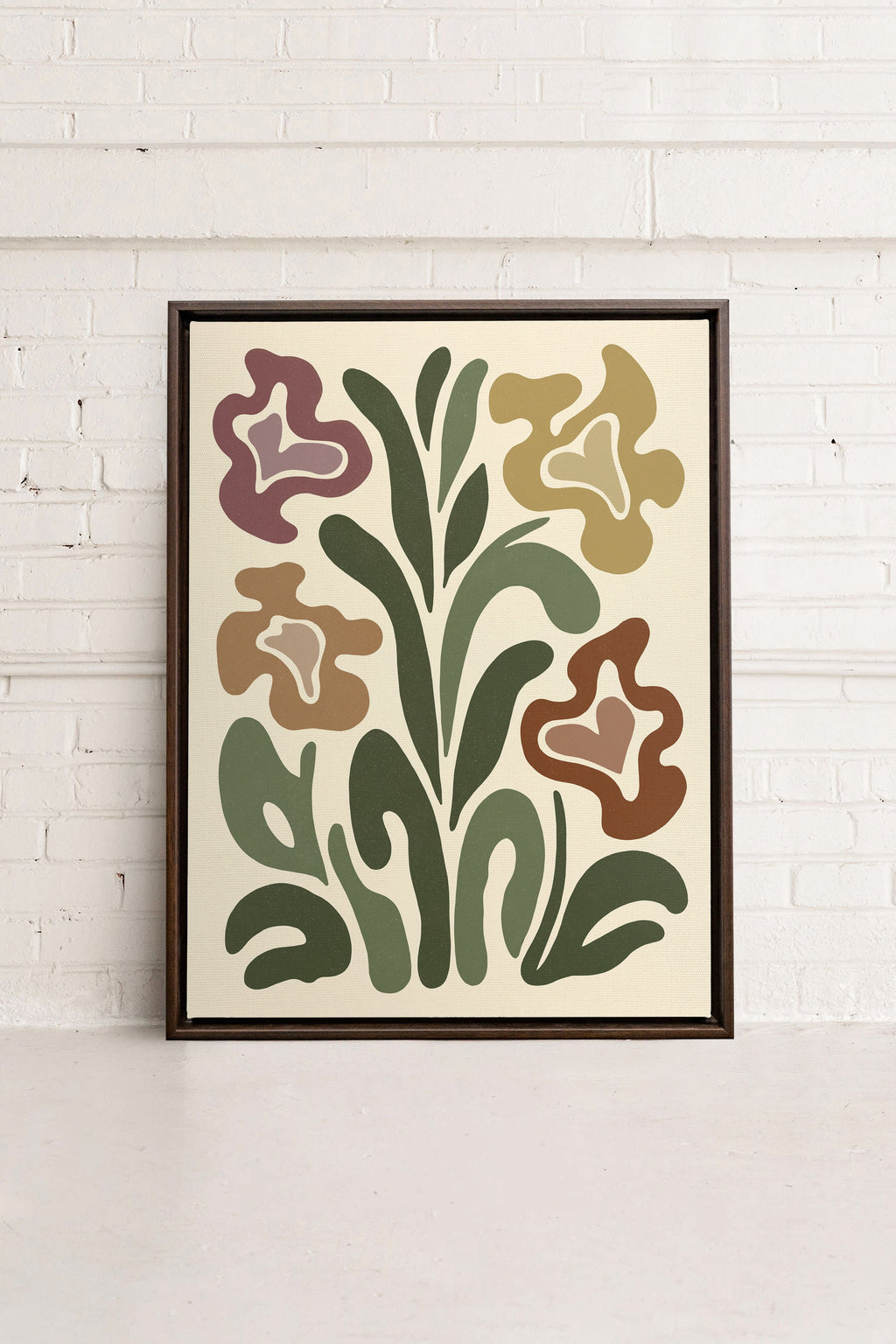 Trippy Botanicals, Stretched Canvas Artwork
