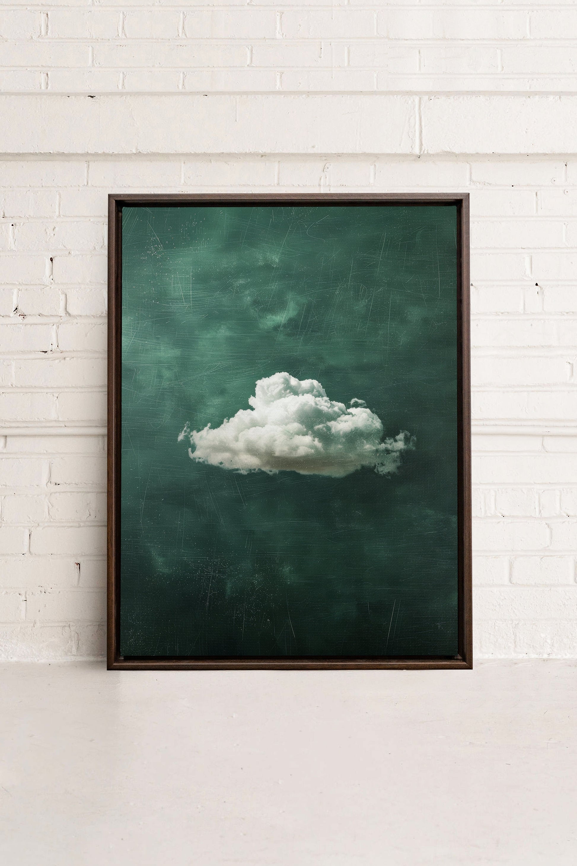 EMERALD DREAM, Stretched Canvas Artwork