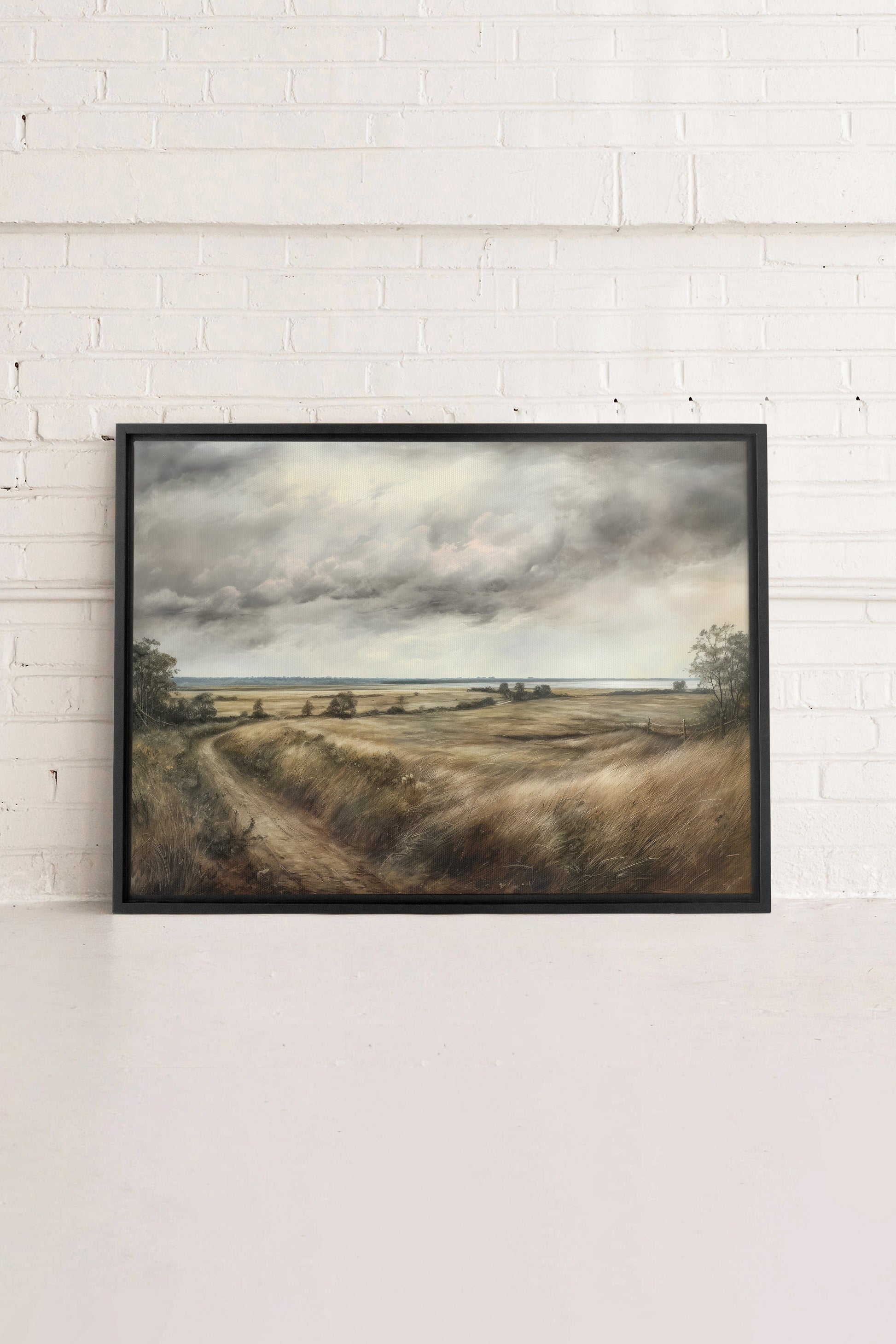 MOODY BREEZES, Stretched Canvas Artwork