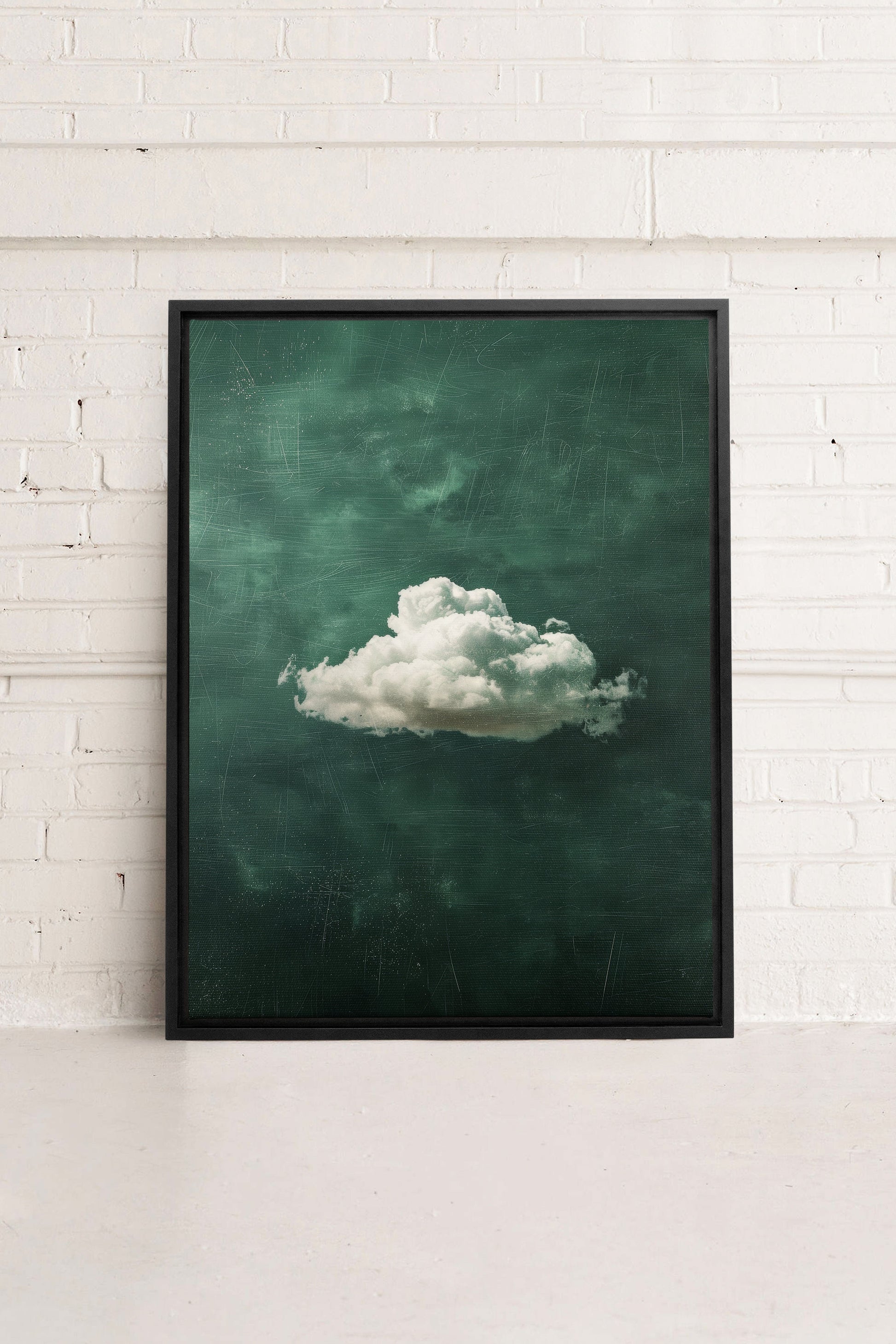 EMERALD DREAM, Stretched Canvas Artwork