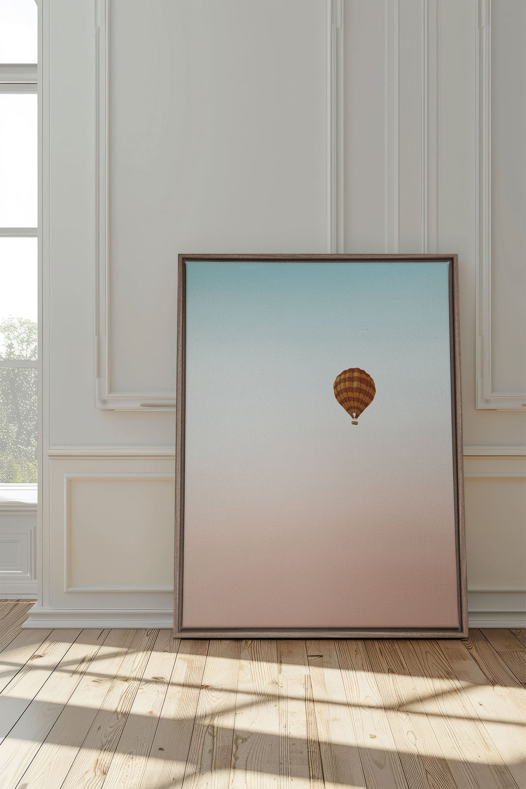 Hot Air Balloon, Stretched Canvas Artwork