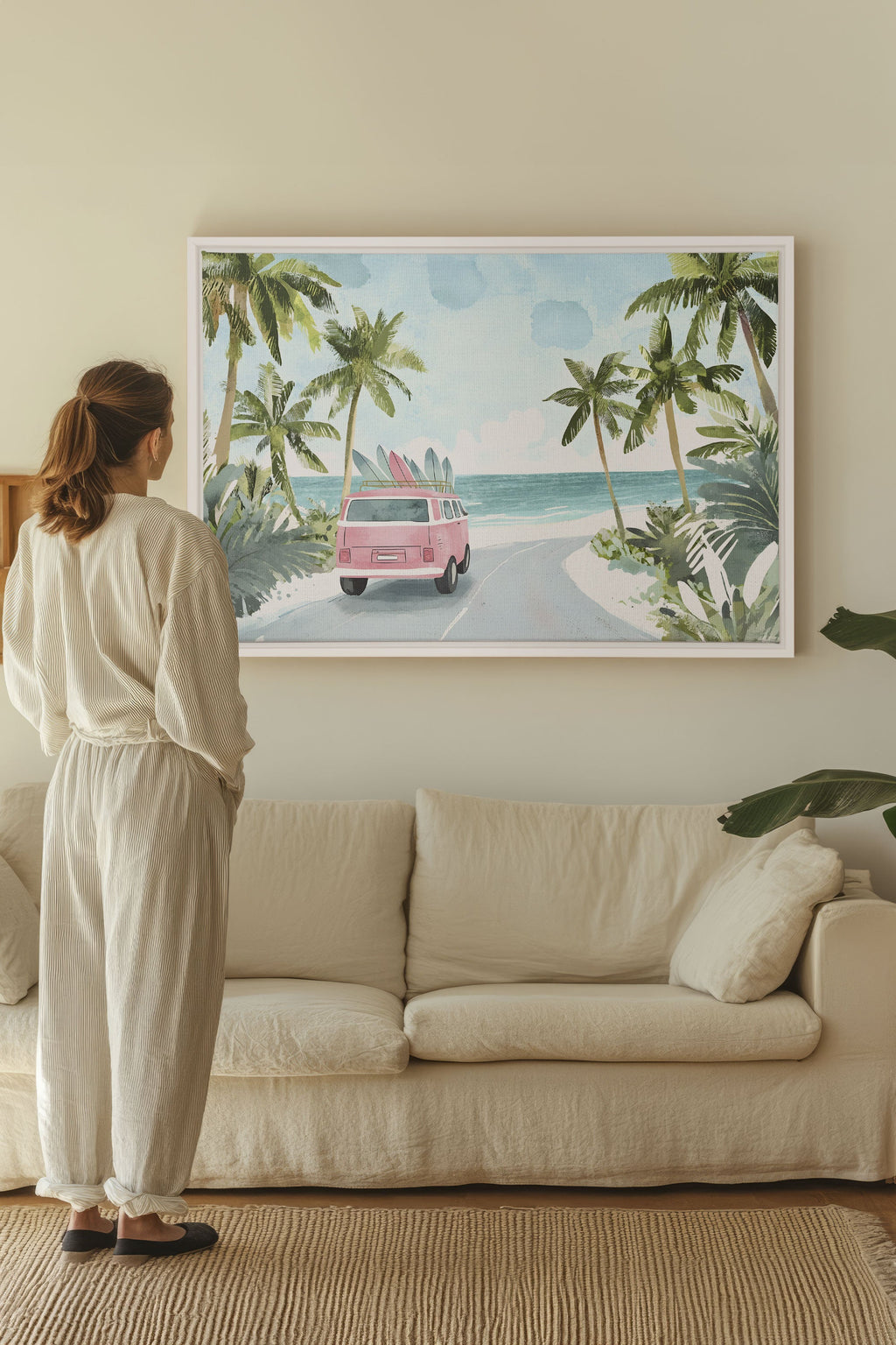 DESTINATION SUN, Stretched Canvas Artwork