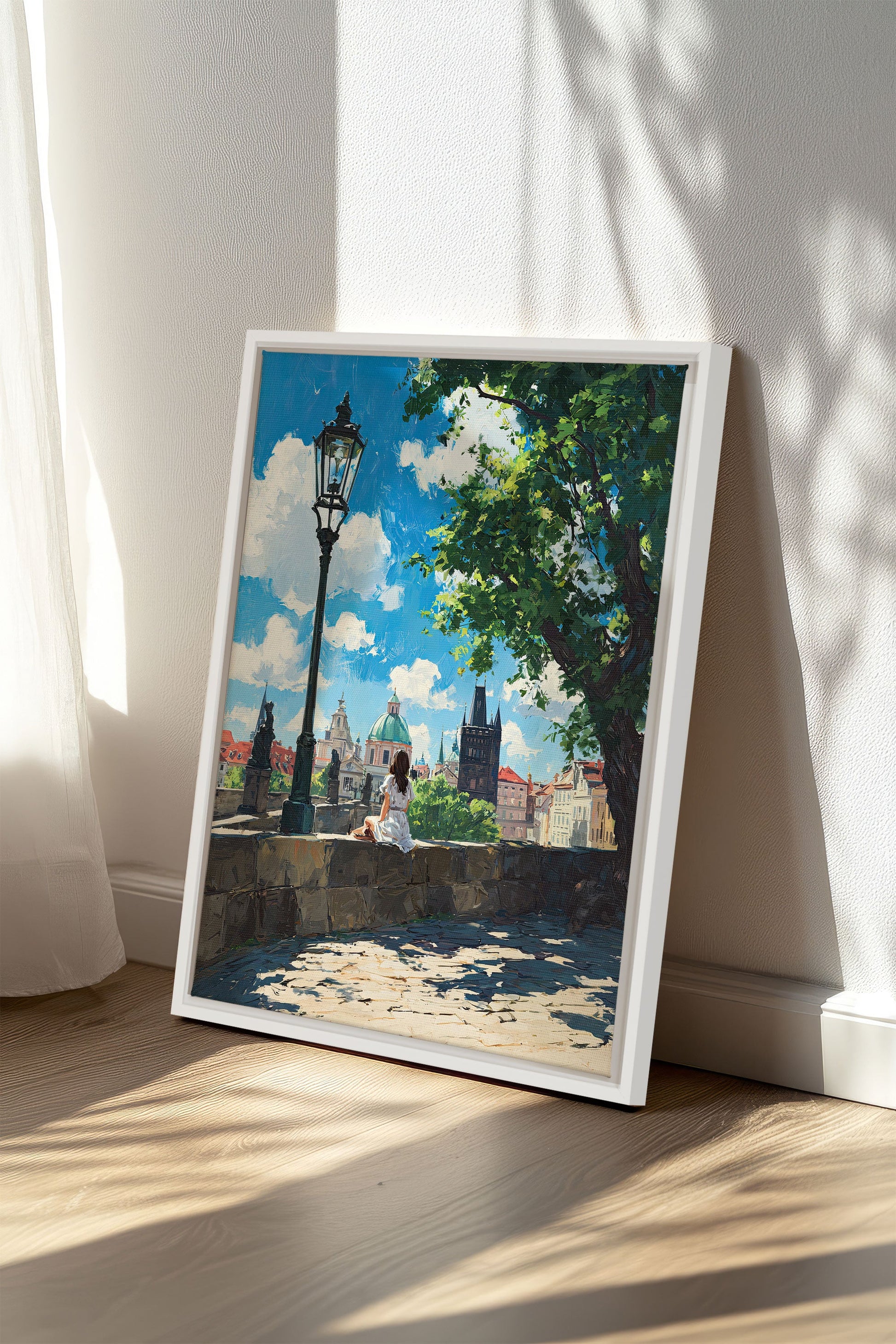 PRAGUE REVERIE, Stretched Canvas Artwork