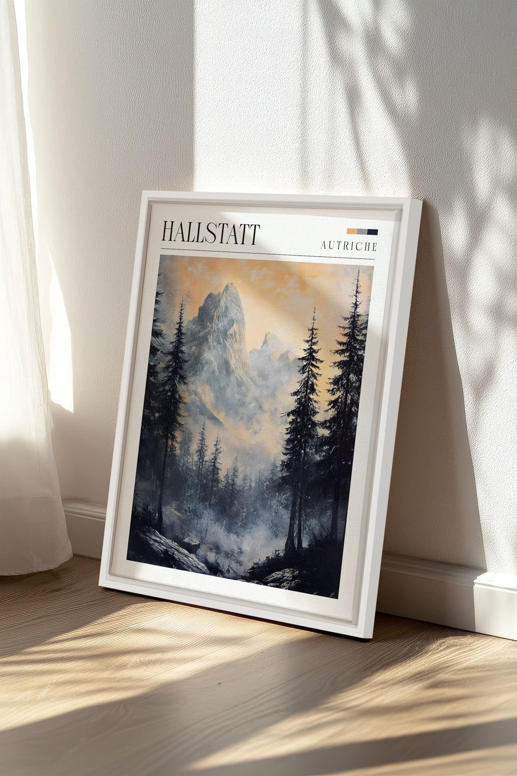 HALLSTATT, Stretched Canvas Artwork